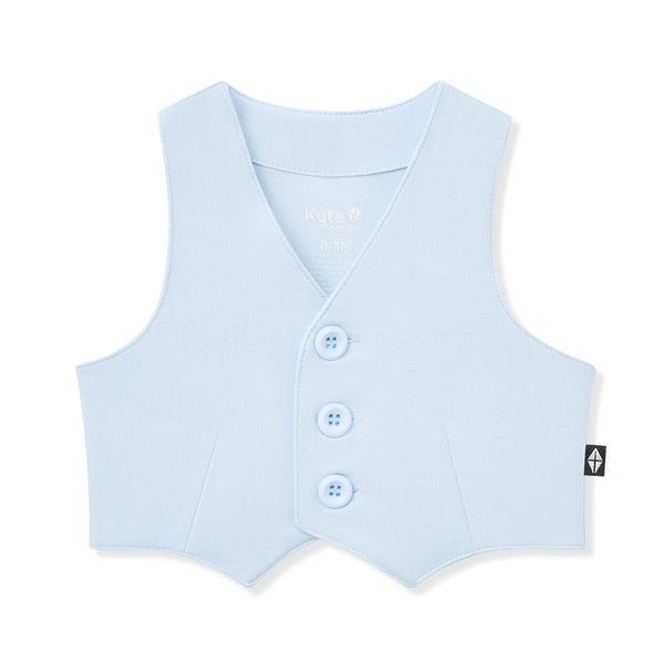 Tuxedo Vest in Breeze