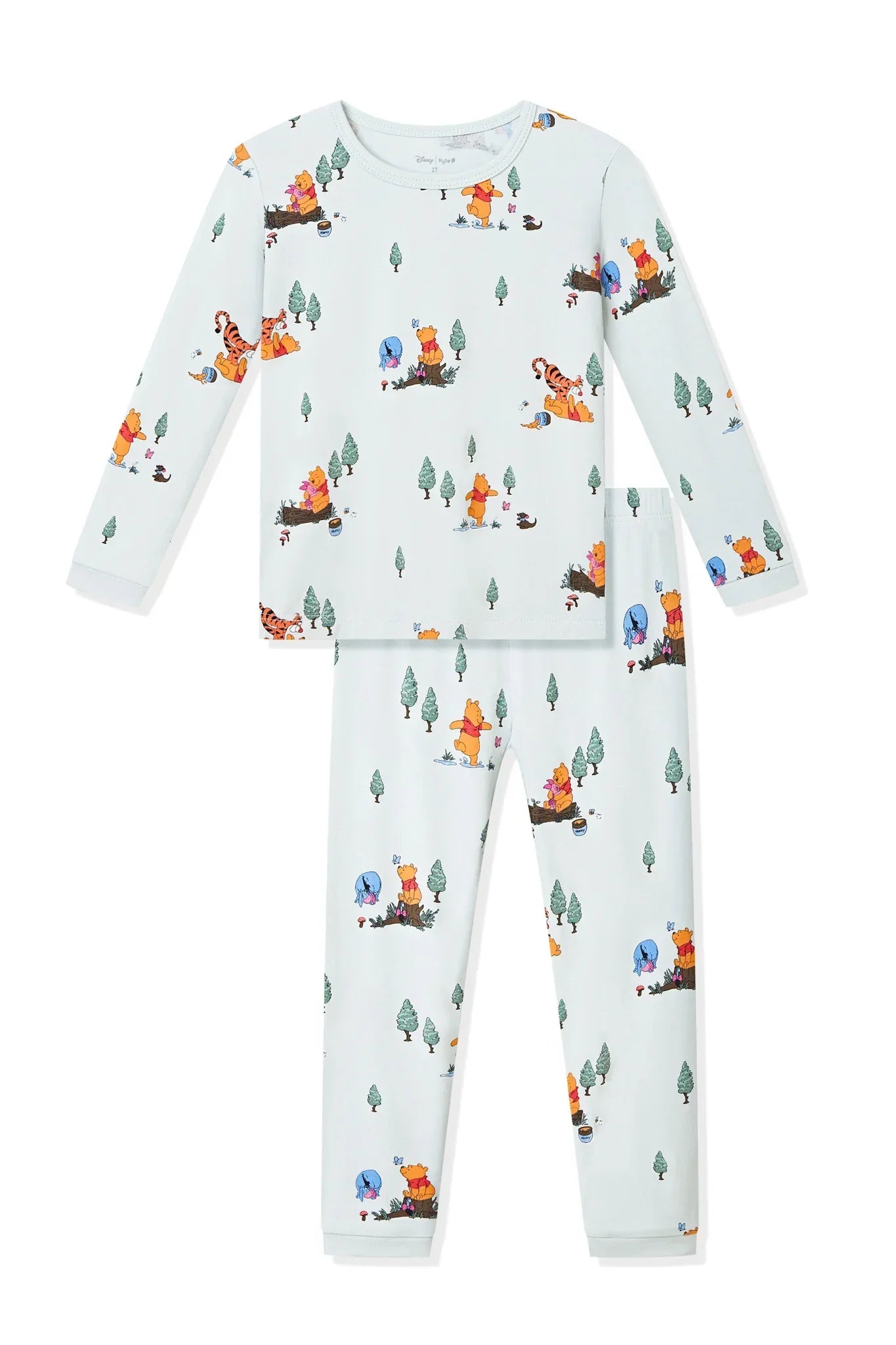 Long Sleeve Pajamas in Winnie the Pooh Hundred Acre Wood Secondary image