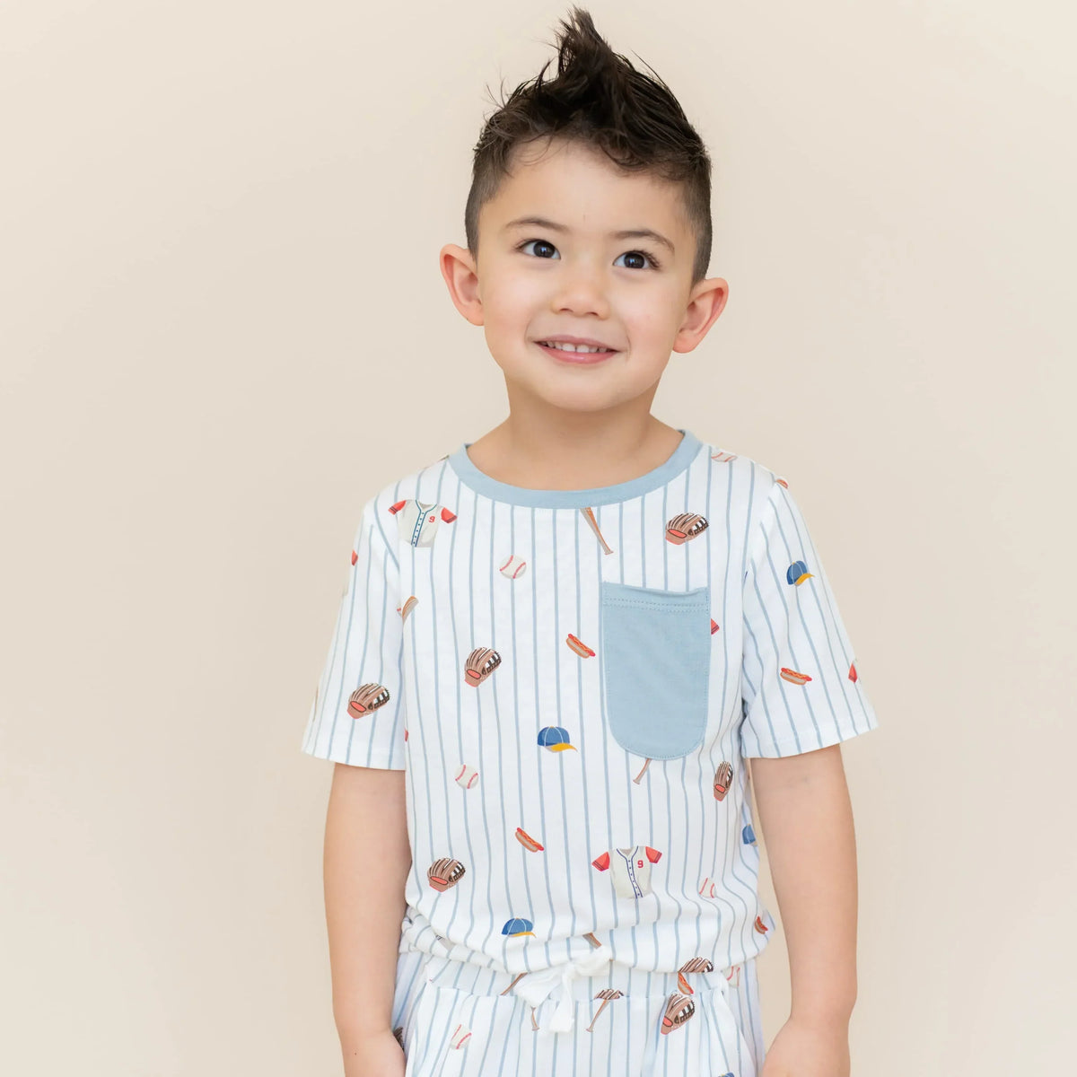 Toddler Crew Neck Tee in Home Run Main image