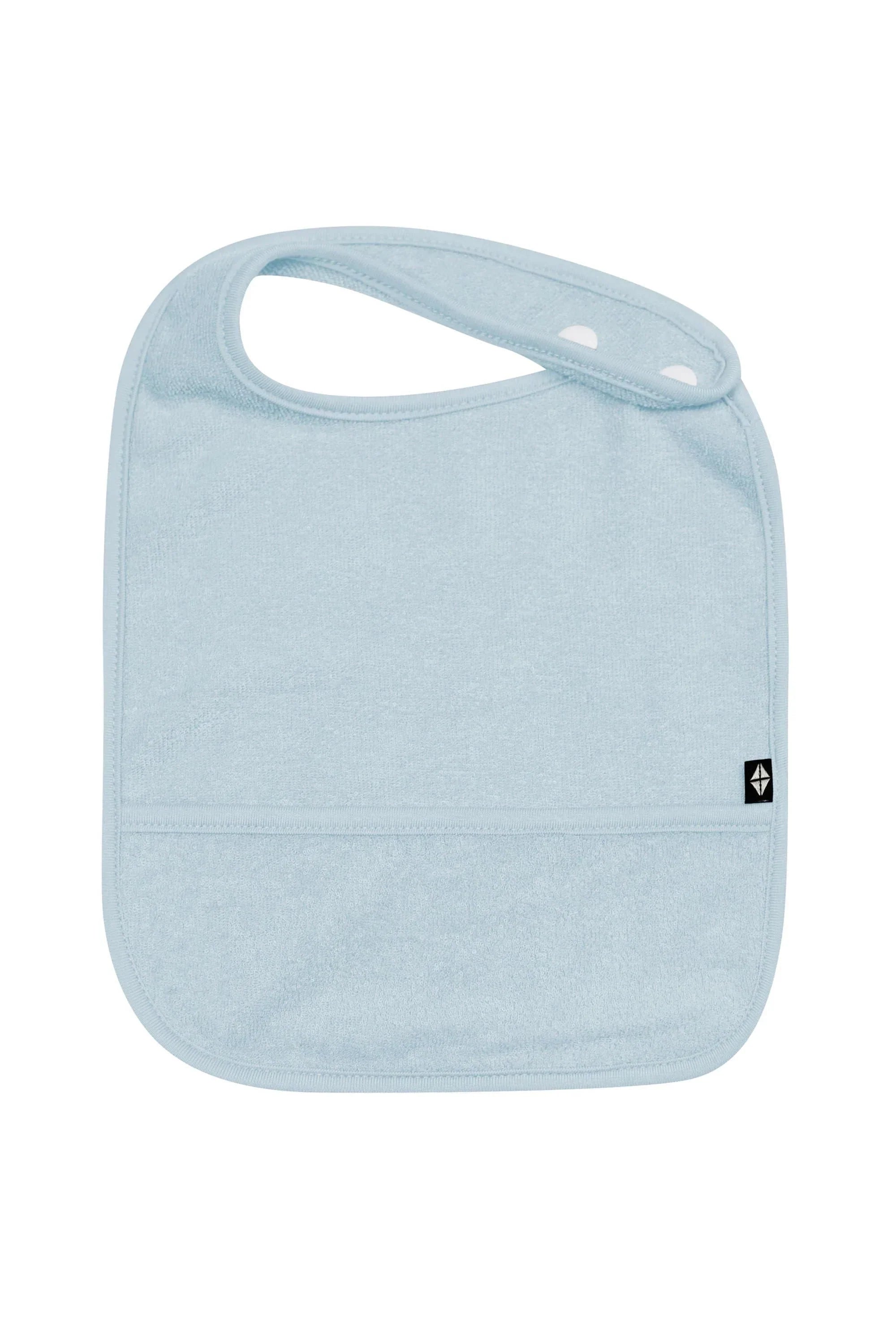 Terry Pocket Bib in Fog Secondary image