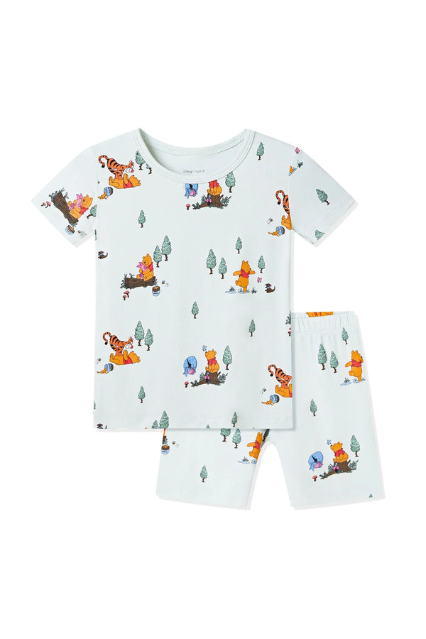 Short Sleeve Pajamas in Winnie the Pooh Hundred Acre Wood