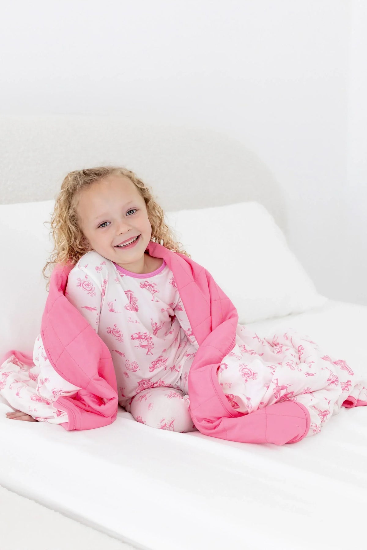 Toddler Blanket in Toile Ballet 1.0 Main image