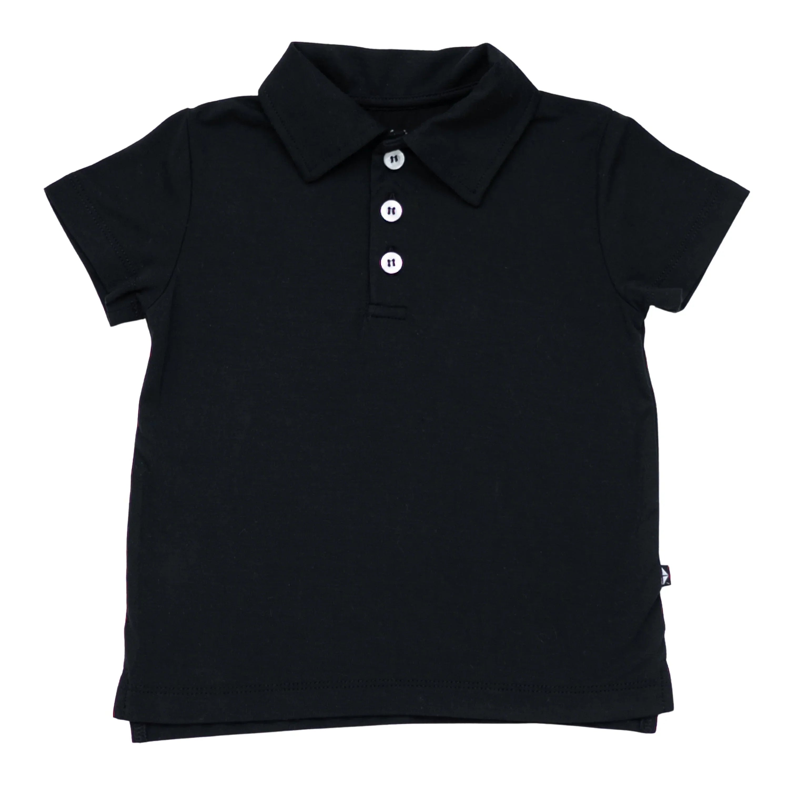 Toddler Short Sleeve Polo in Midnight Secondary image