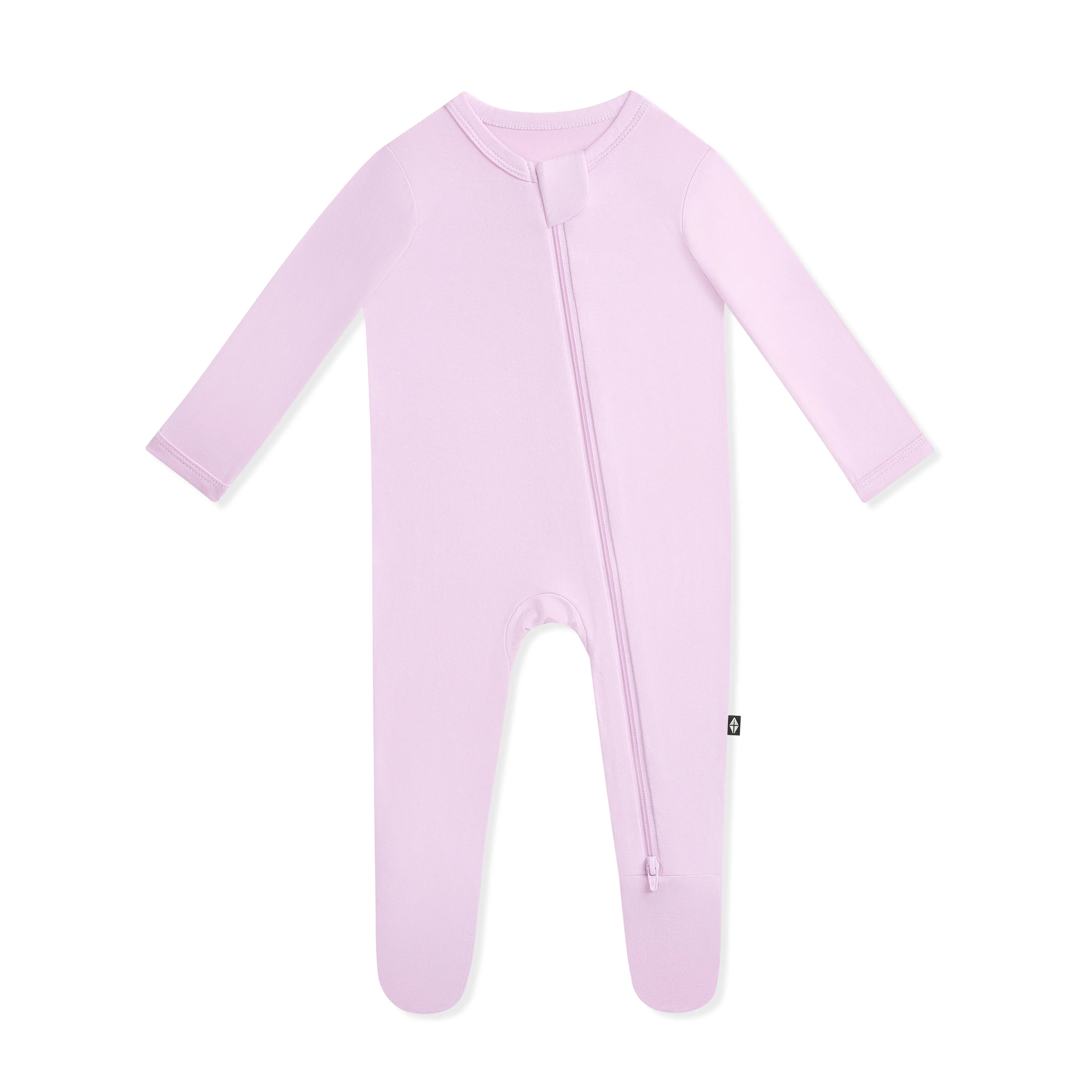 Zippered Footie in Thistle Secondary image