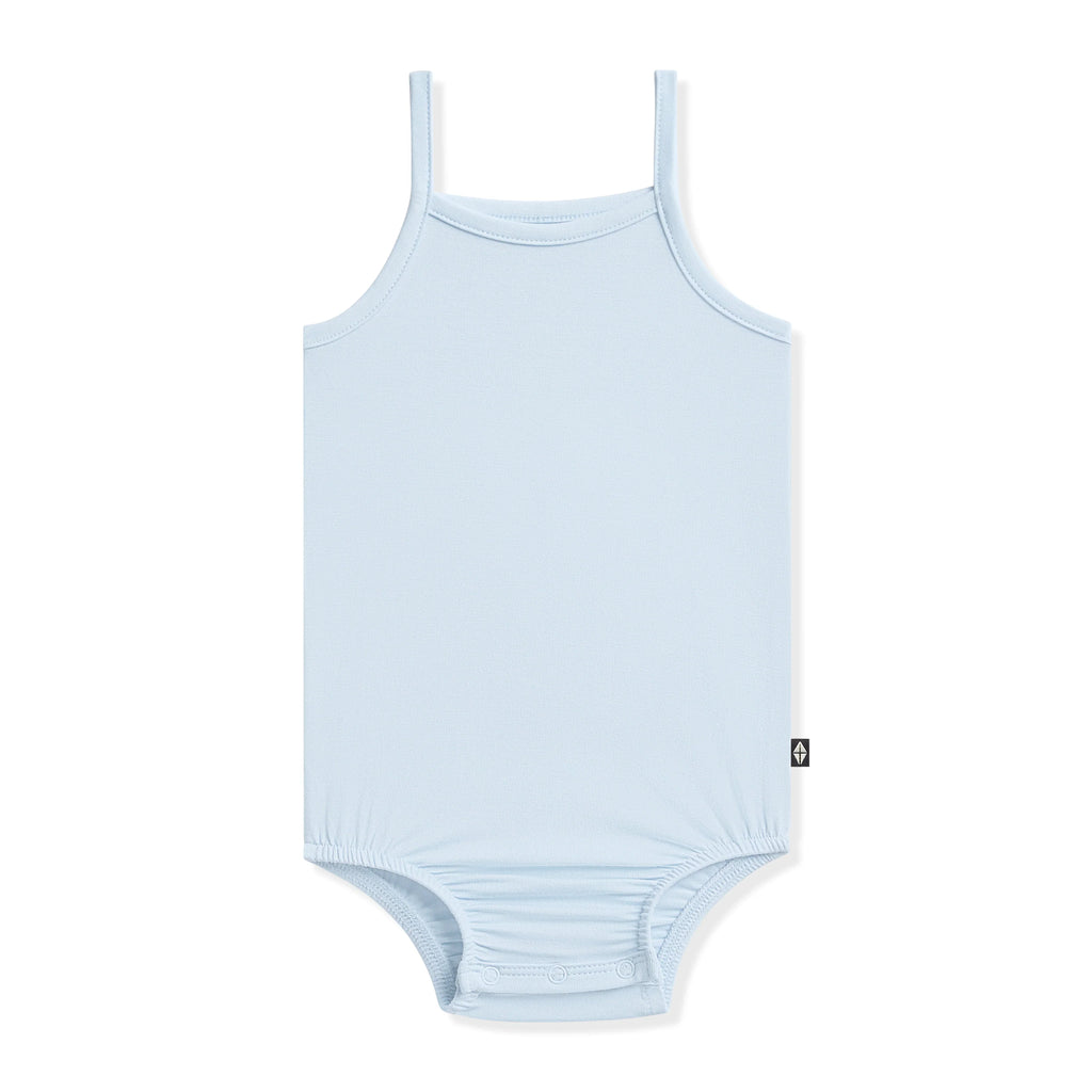 Spaghetti Strap Leotard in Breeze
