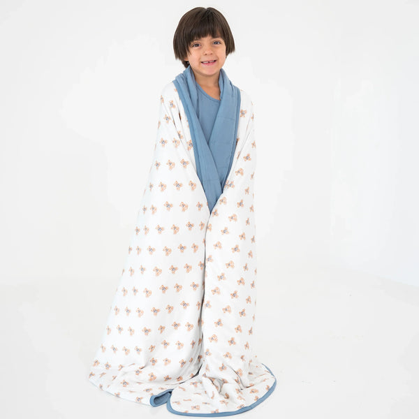 Youth Blanket in Teddy Bear 1.0