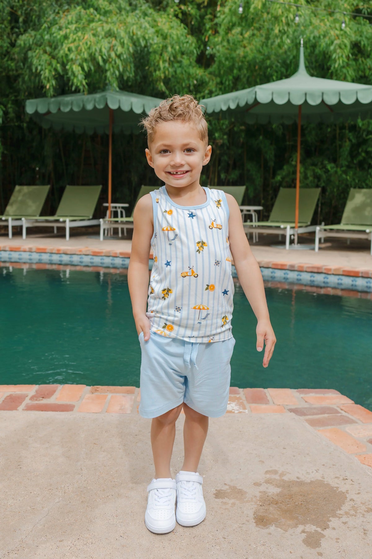 Toddler Tank Top in Amalfi Coast Main image