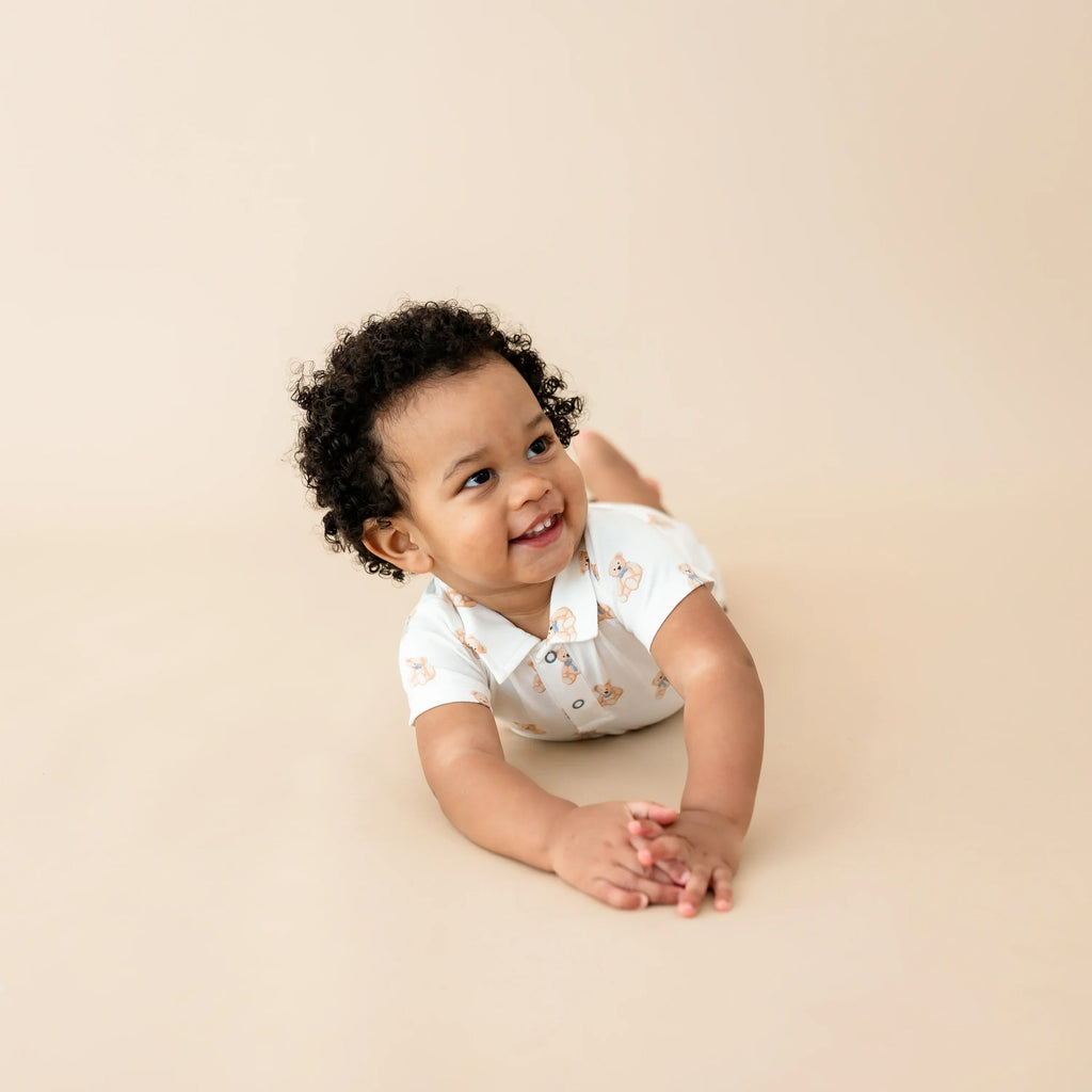 Polo Shortall in Teddy Bear