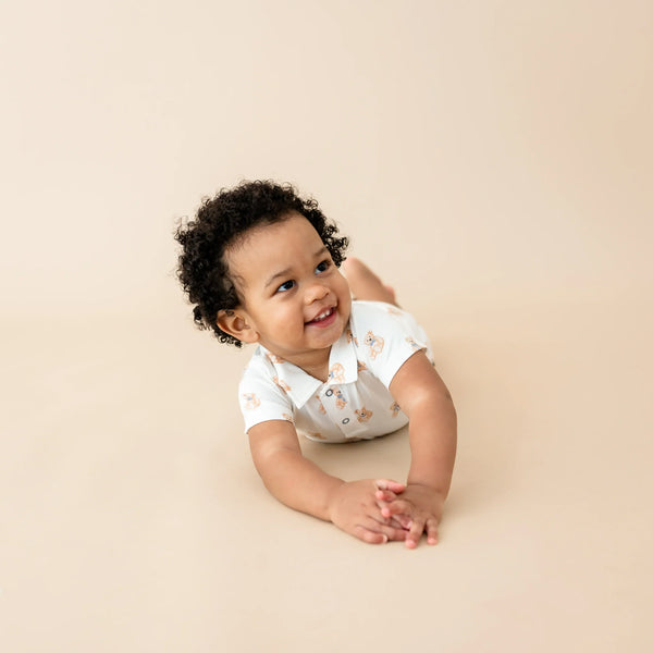 Polo Shortall in Teddy Bear