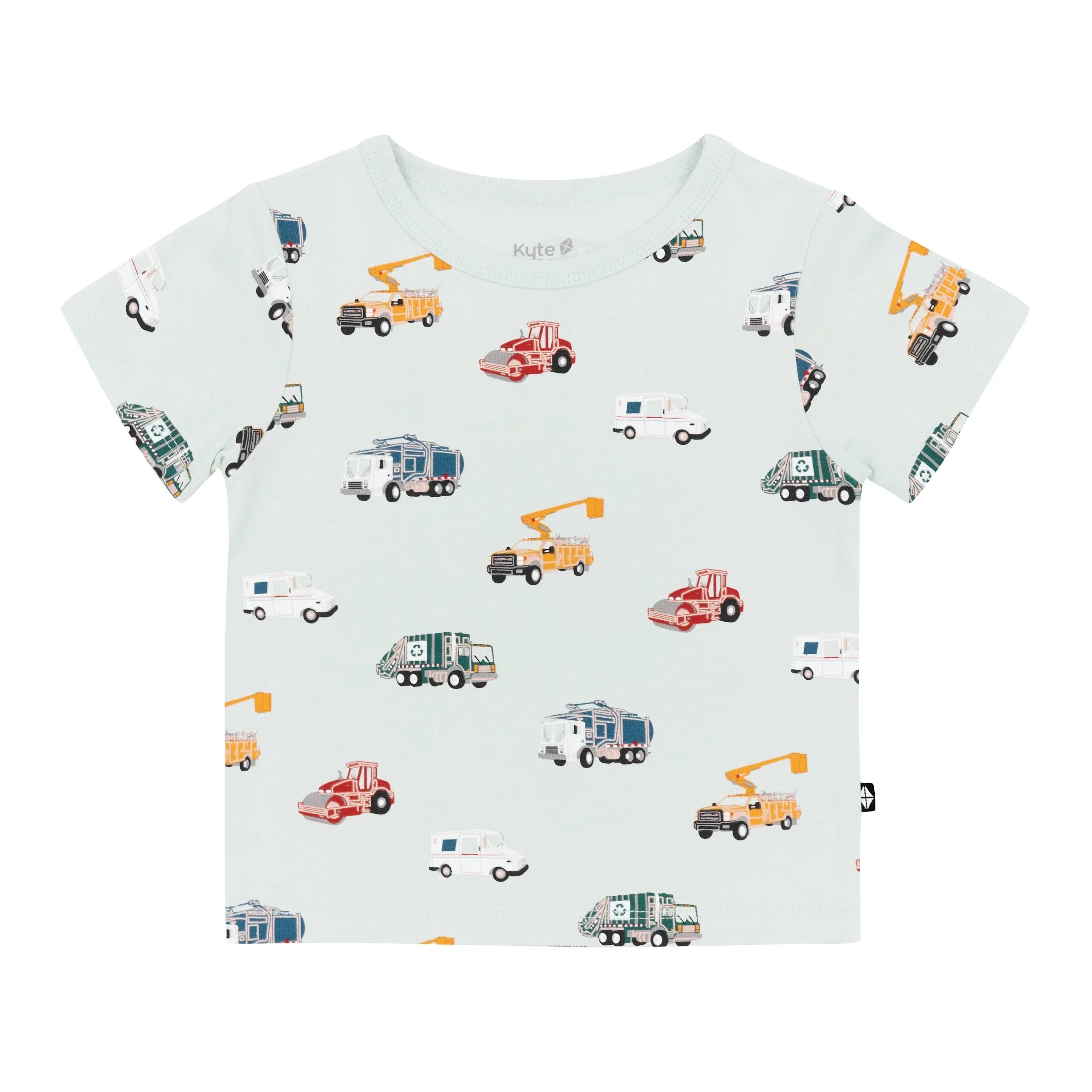 Toddler Basic Tee in City Vehicles Secondary image