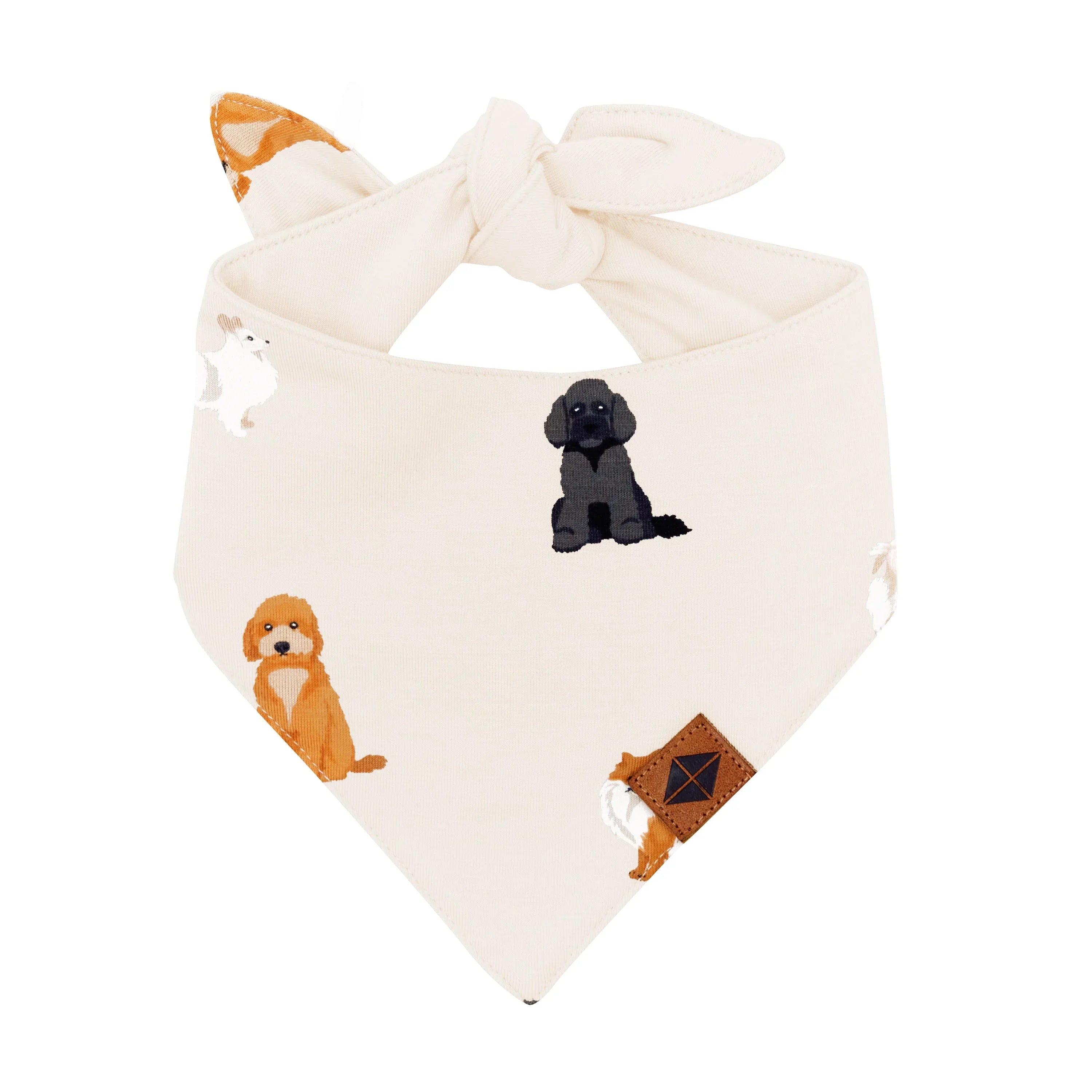 Dog Bandana in Fluffy Dog Secondary image