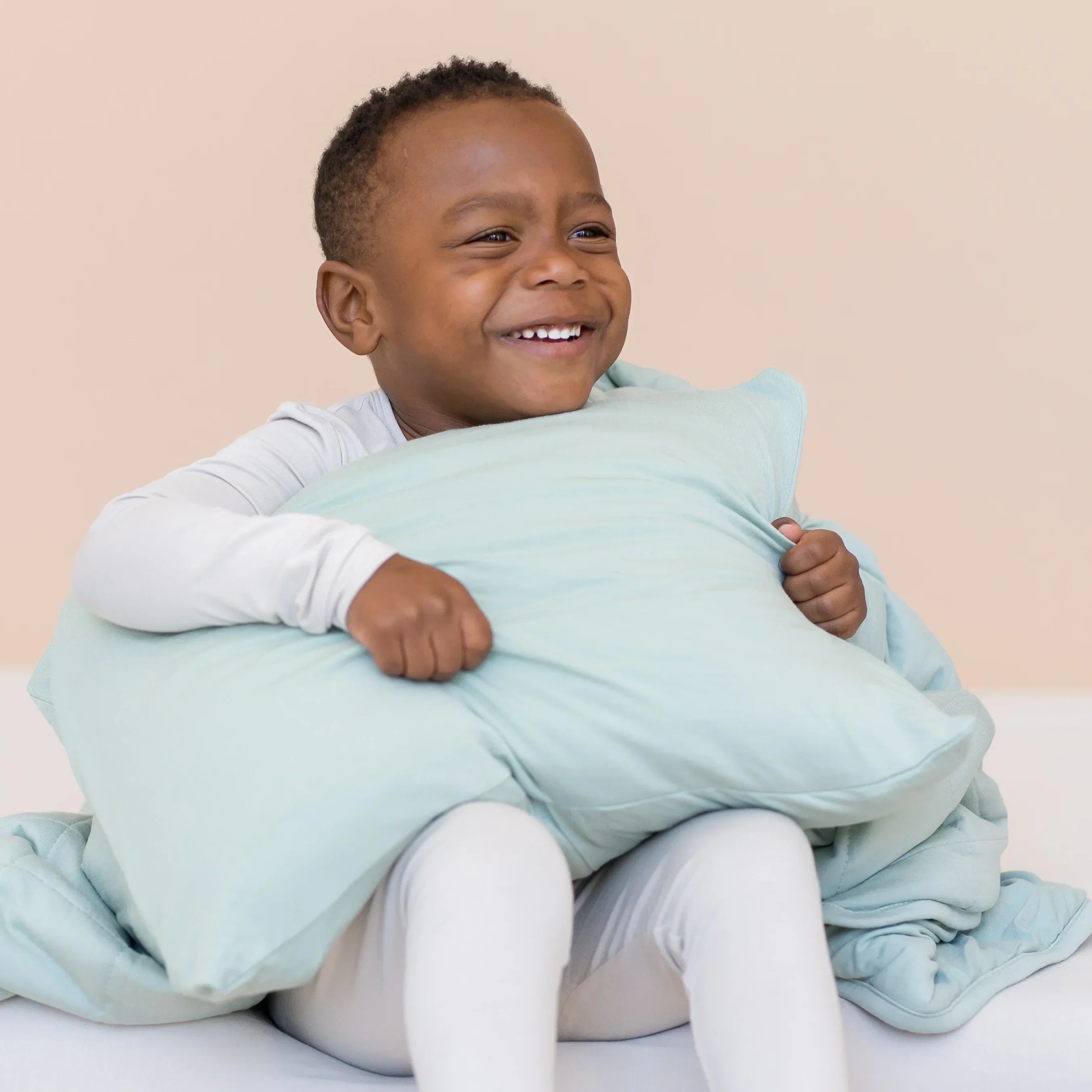 Toddler Pillowcase in Sage Secondary image