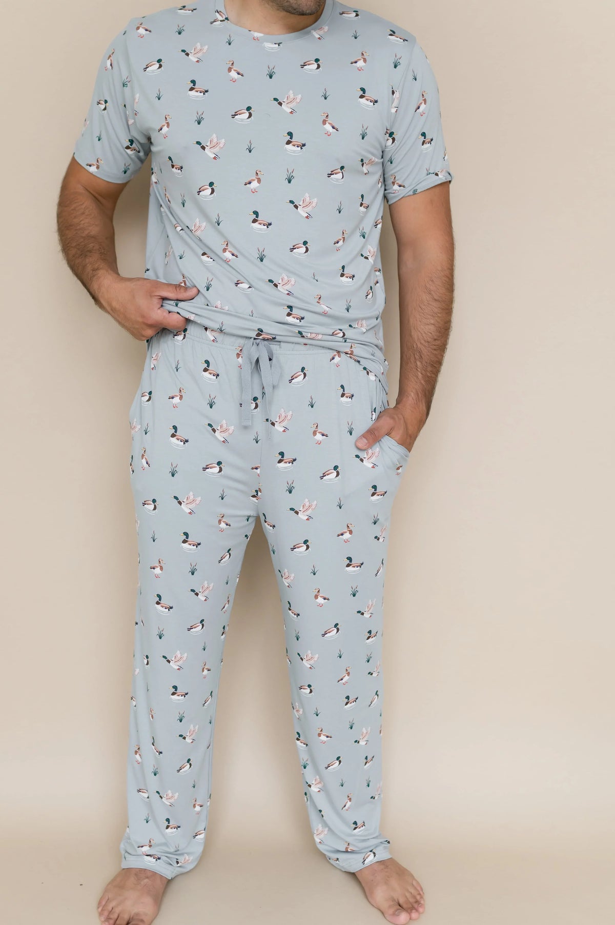 Men's Lounge Pants in Mallard Duck Main image