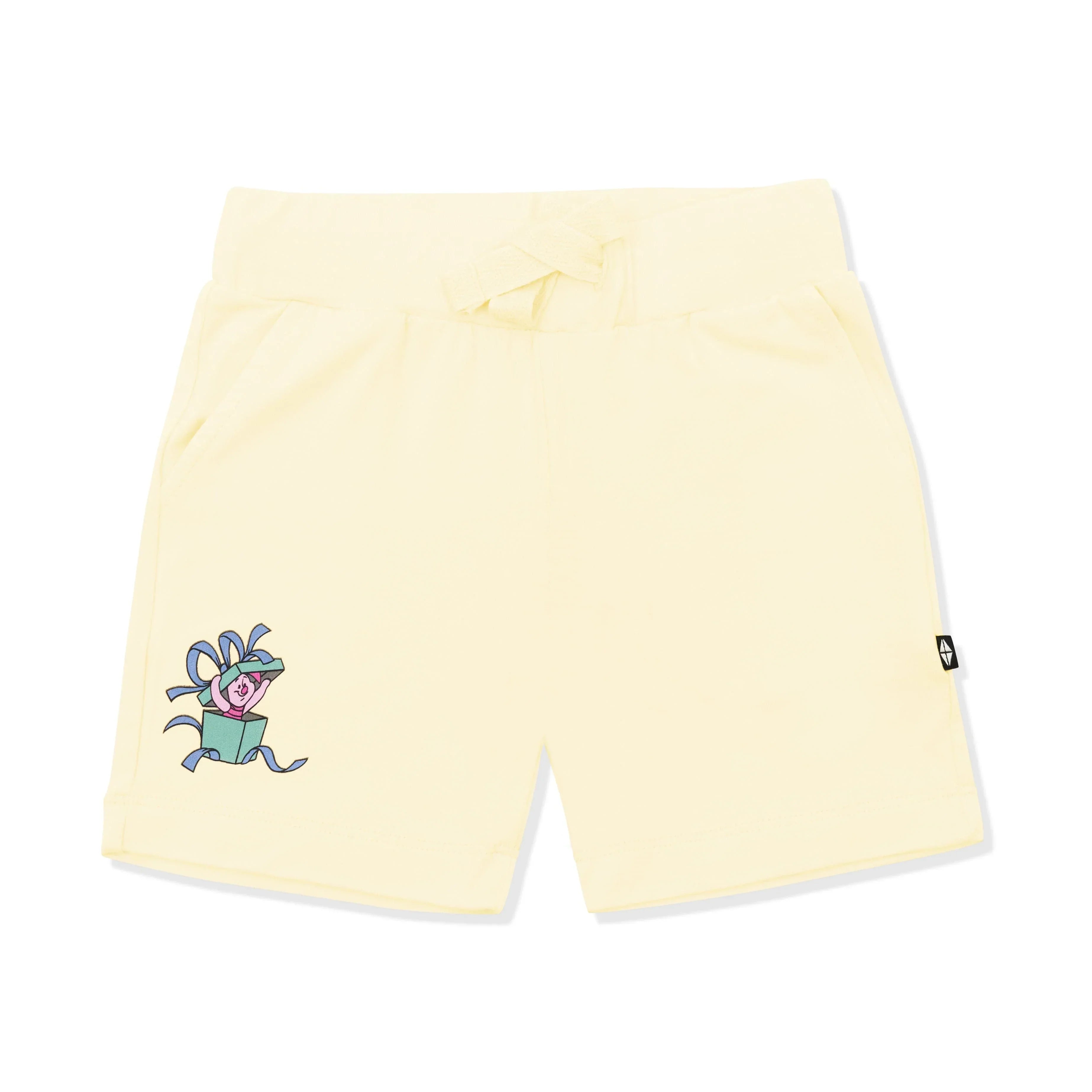 Drawstring Short in Winnie the Pooh on Chamomile Secondary image