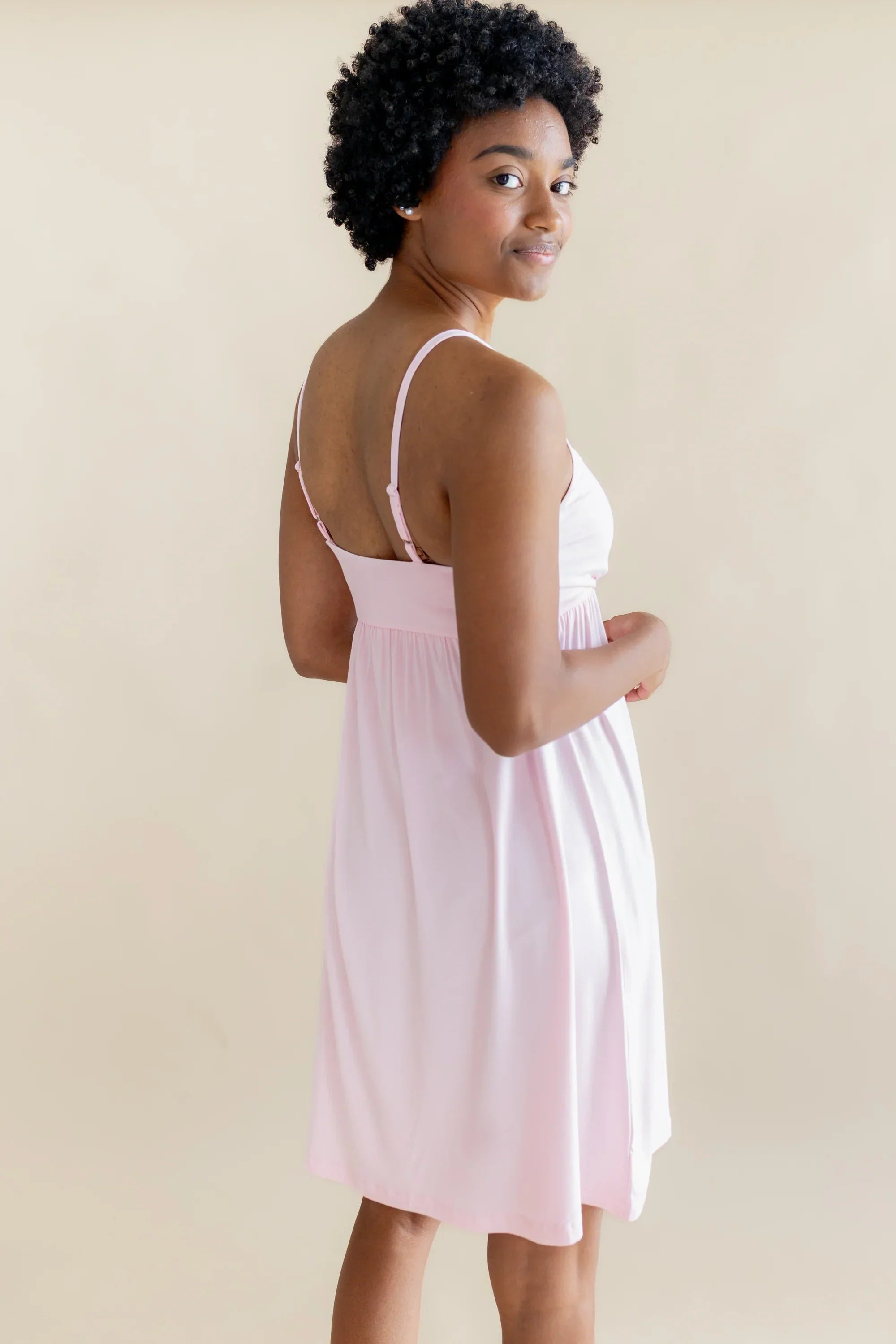 Women's Nightgown in Sakura Secondary image