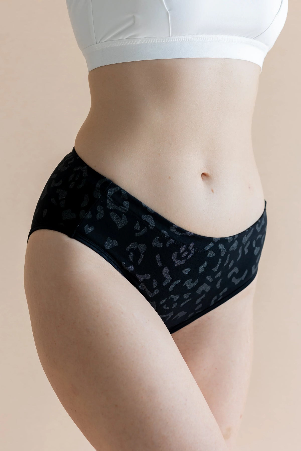 Women’s Underwear in Midnight Leopard Main image