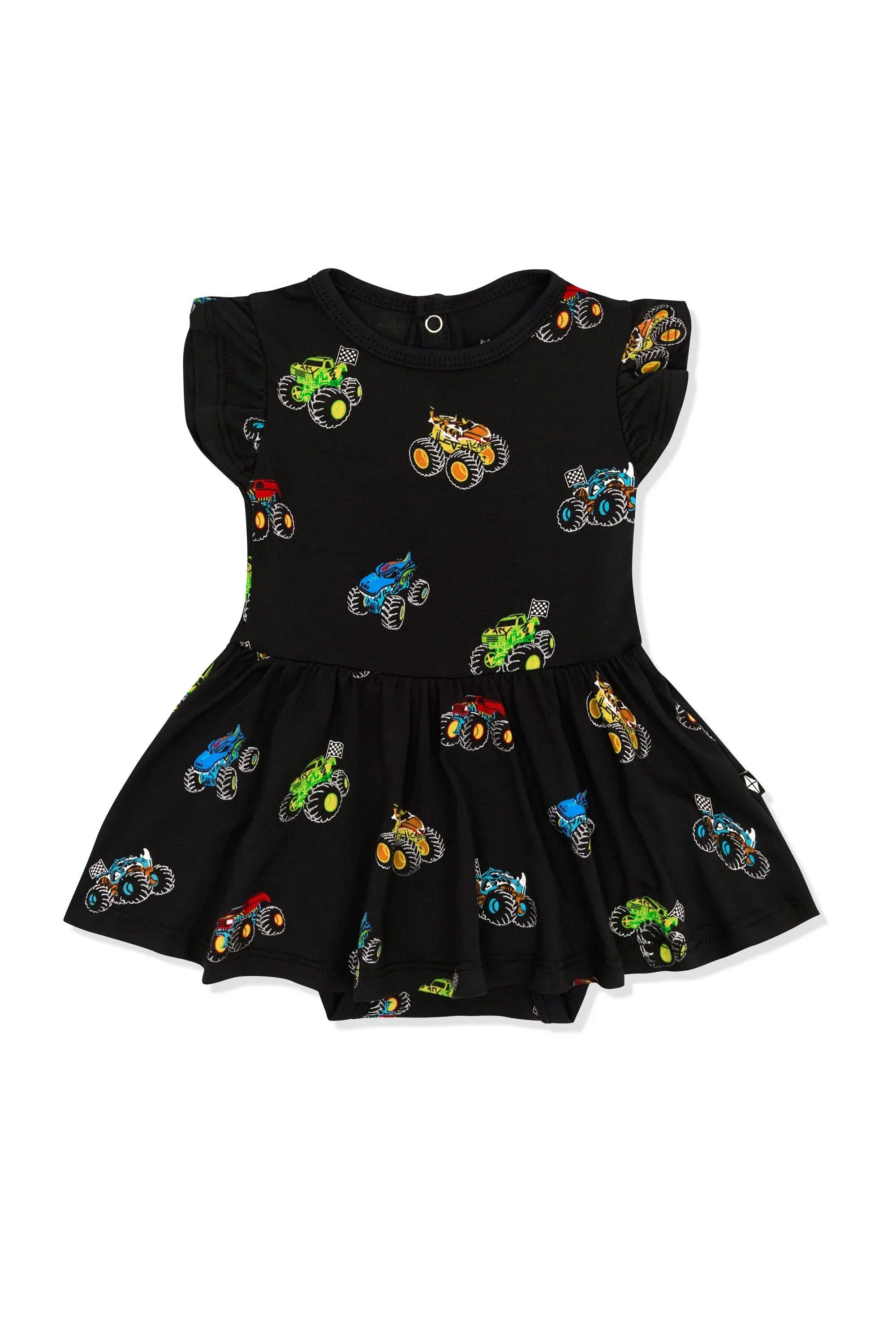 Twirl Bodysuit Dress in Monster Truck Secondary image