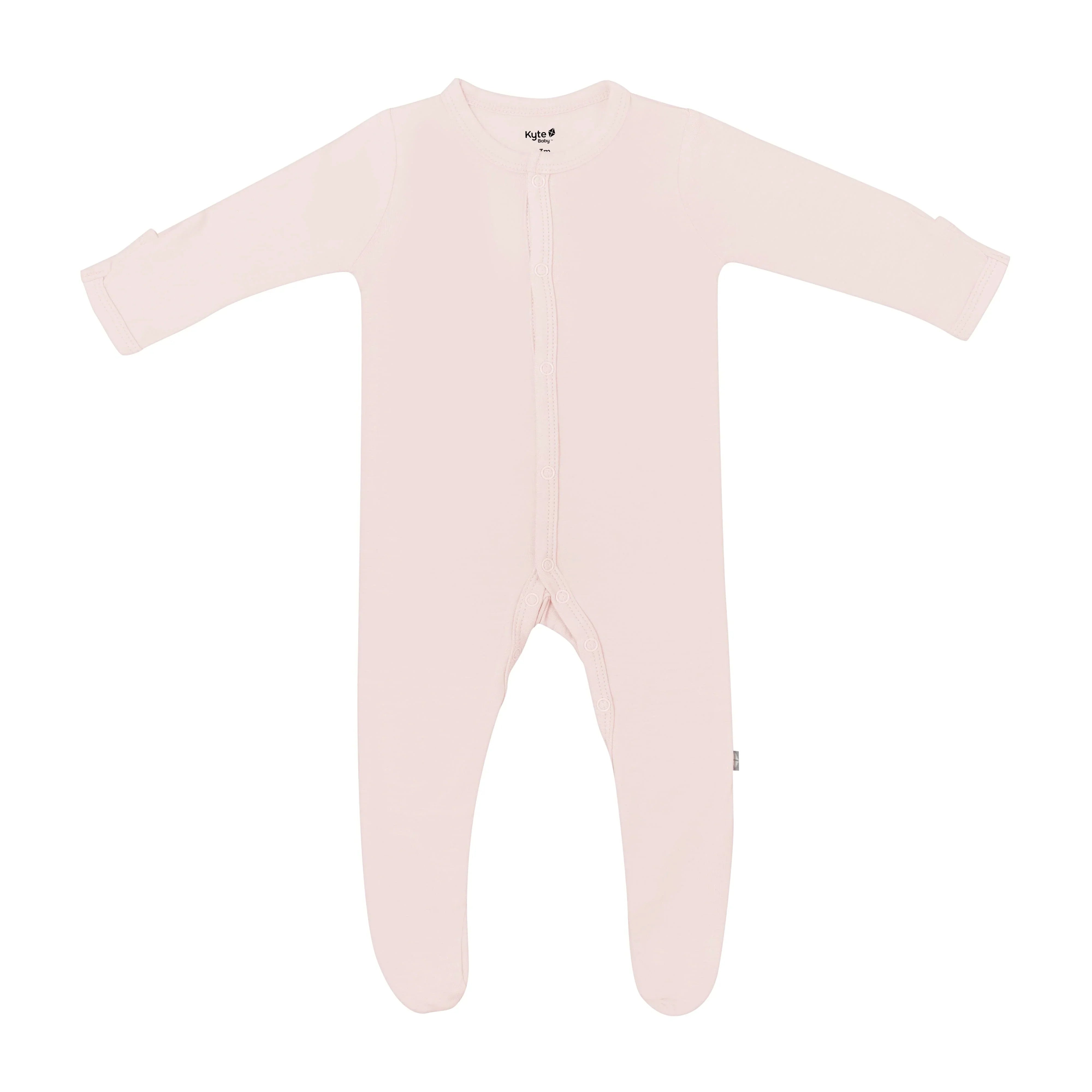 Footie in Blush Secondary image