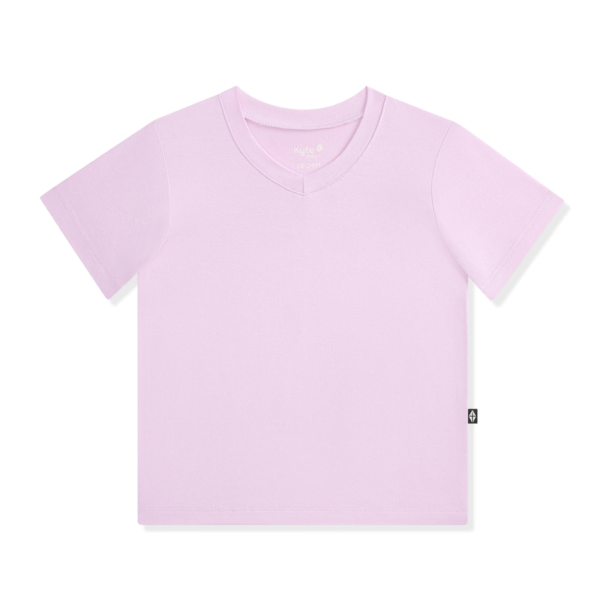 Toddler V-Neck Tee in Thistle Main image
