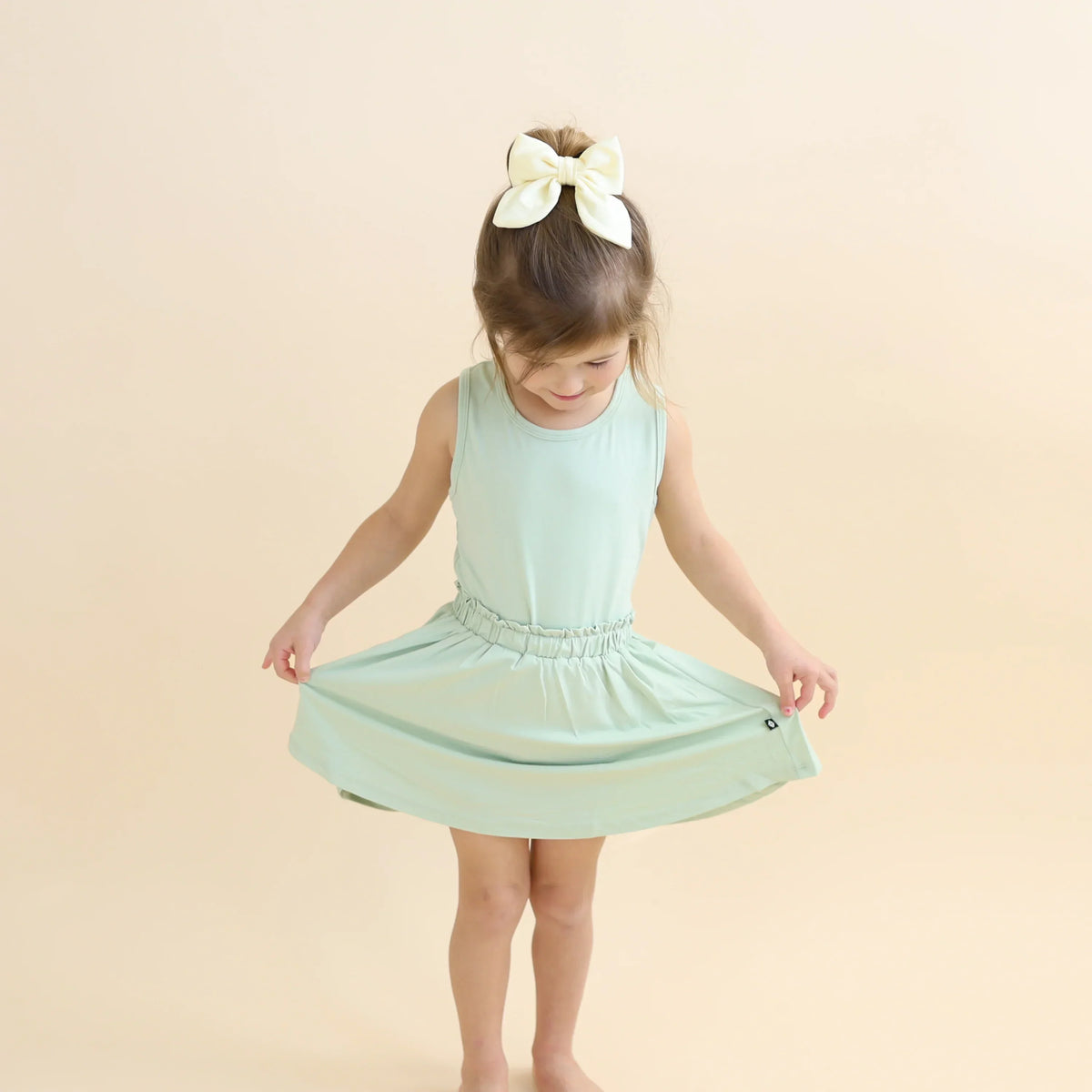 Toddler Skort in Basil Main image