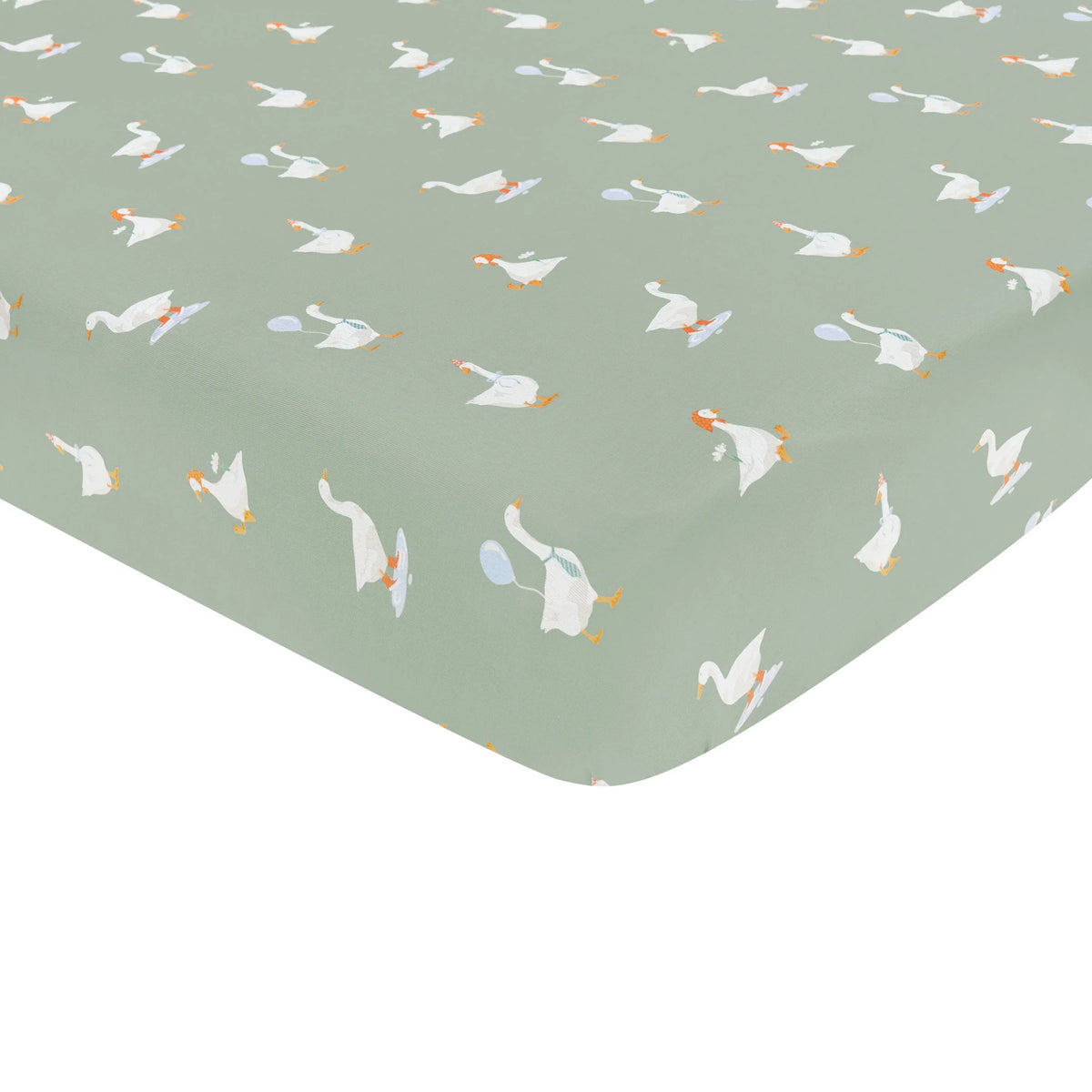 Mini Crib Sheet in Silly Goose Main image