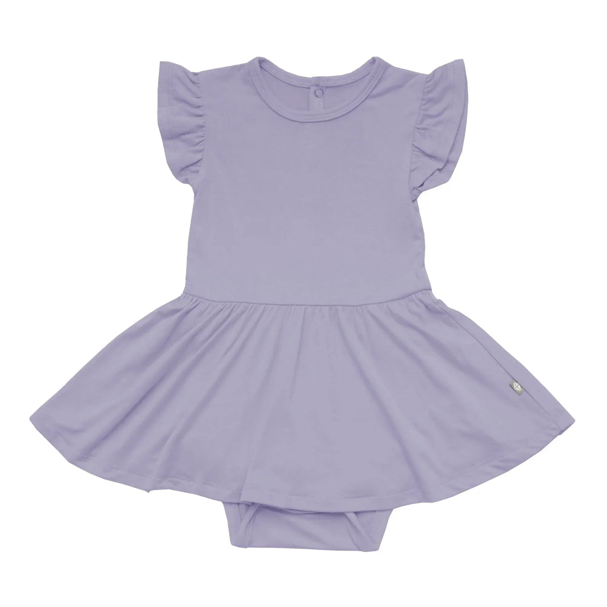 Twirl Bodysuit Dress in Taro Main image