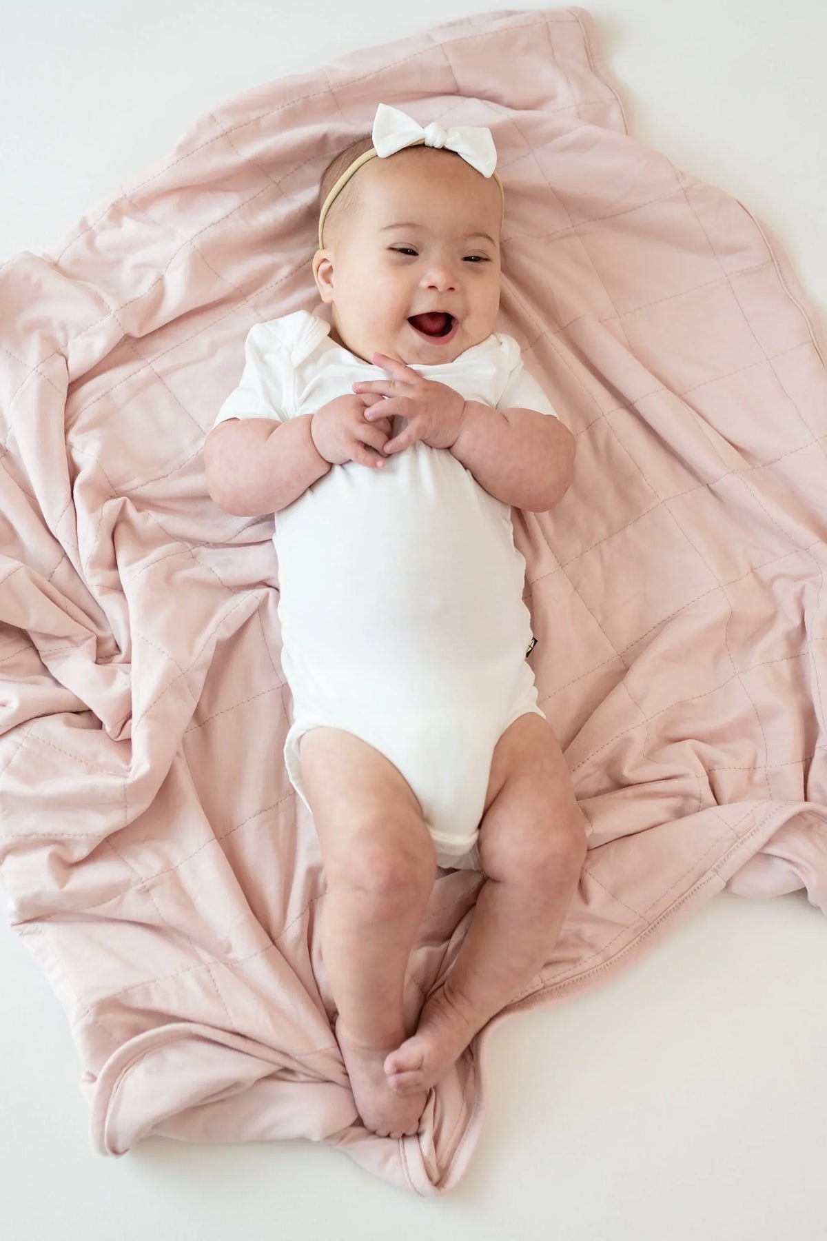 Baby Blanket in Blush 1.0 Main image