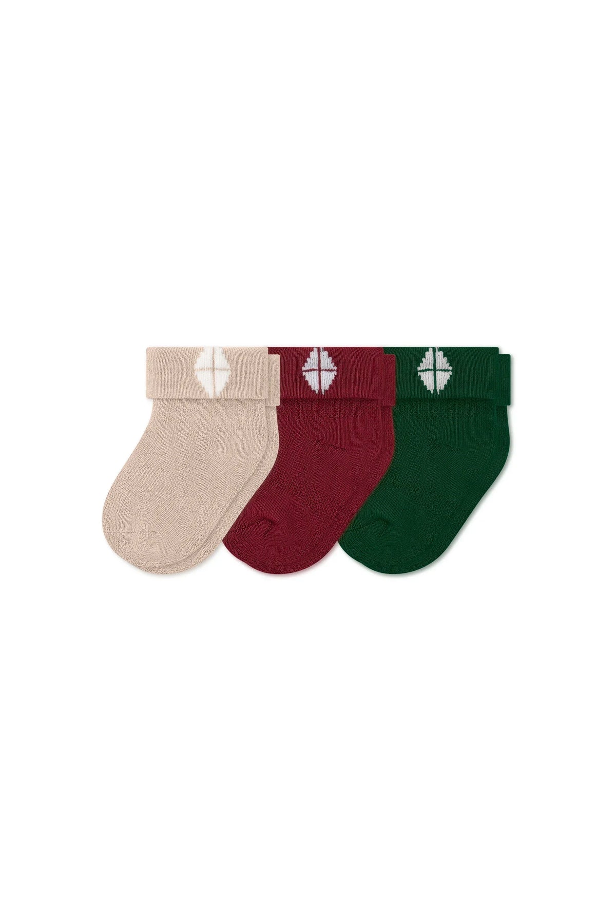 Baby 3-Pack Socks in Holiday Main image