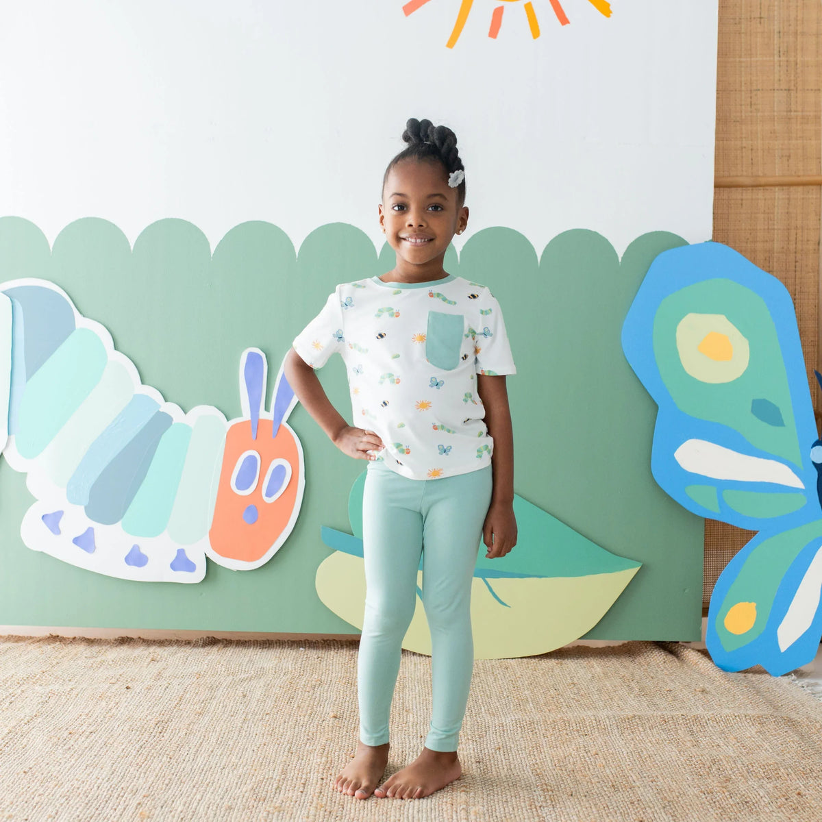 Toddler Crew Neck Tee in The Very Hungry Caterpillar™ and Friends Main image