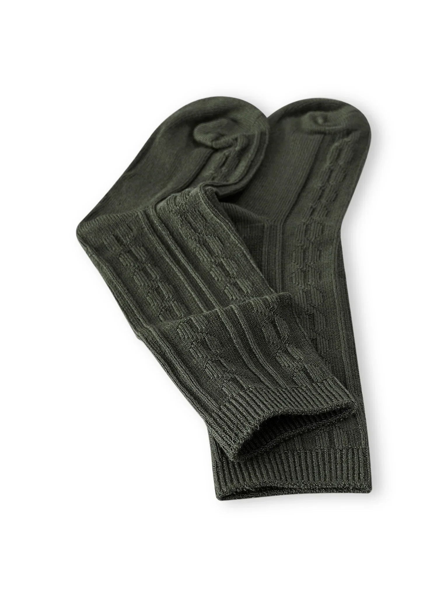 Knee High Socks in Fir Secondary image