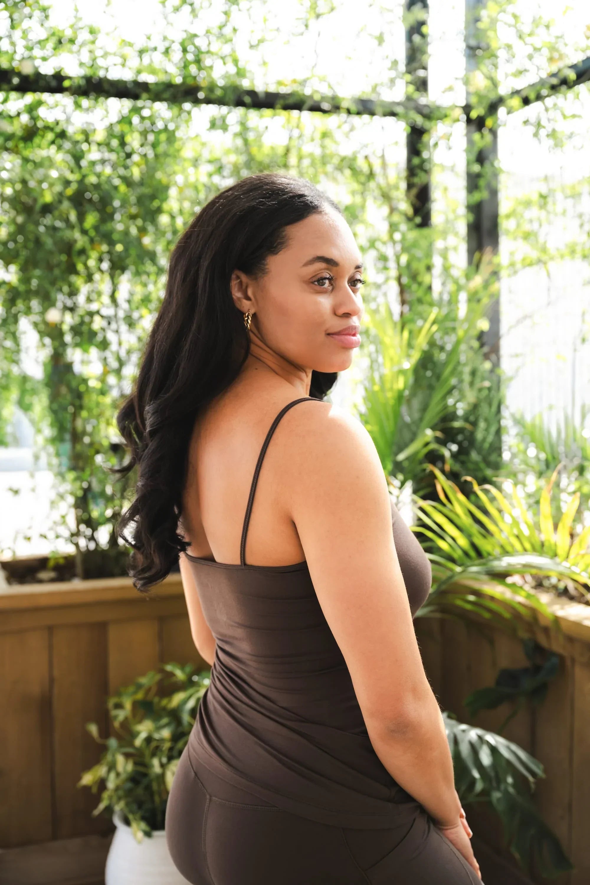 Women’s Camisole in Espresso Secondary image