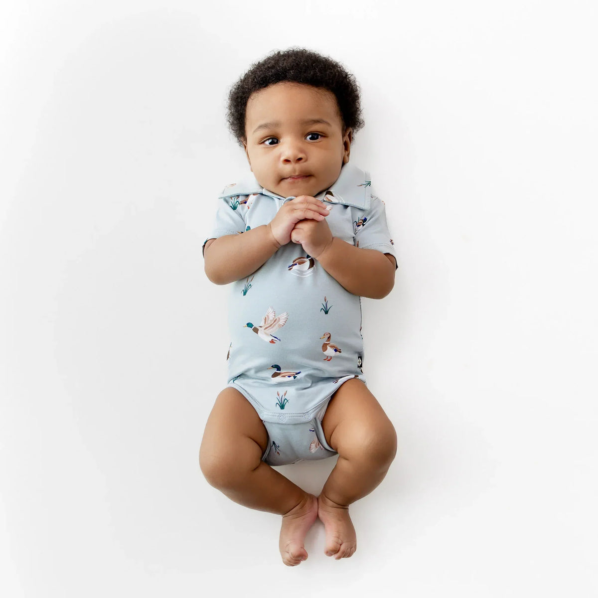 Polo Bodysuit in Mallard Duck Main image