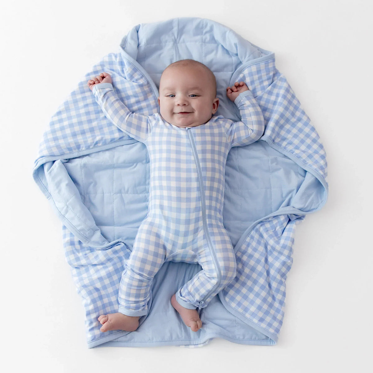 Baby Blanket in Gingham Breeze 1.0 Main image