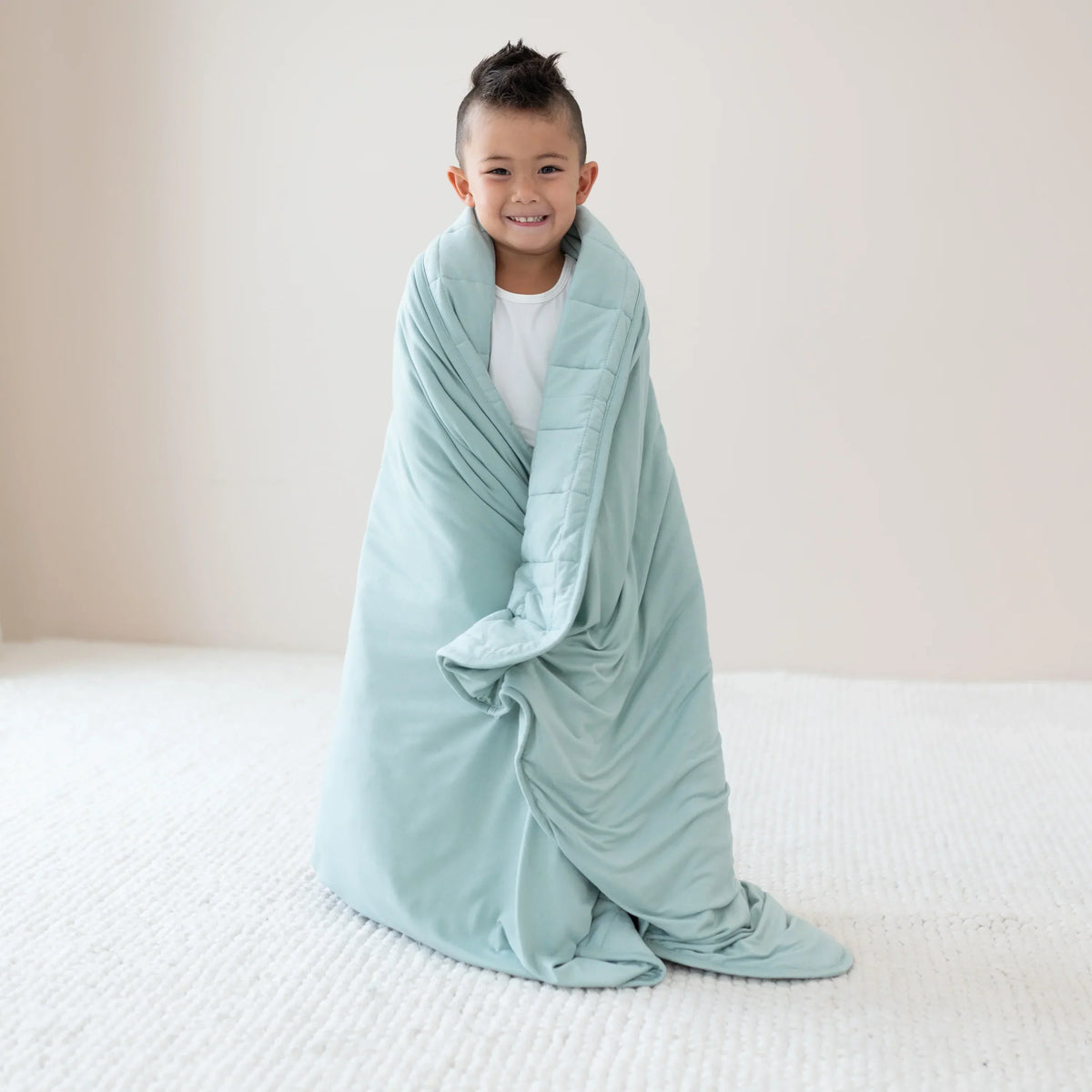 Youth Blanket in Sage 2.5 Main image
