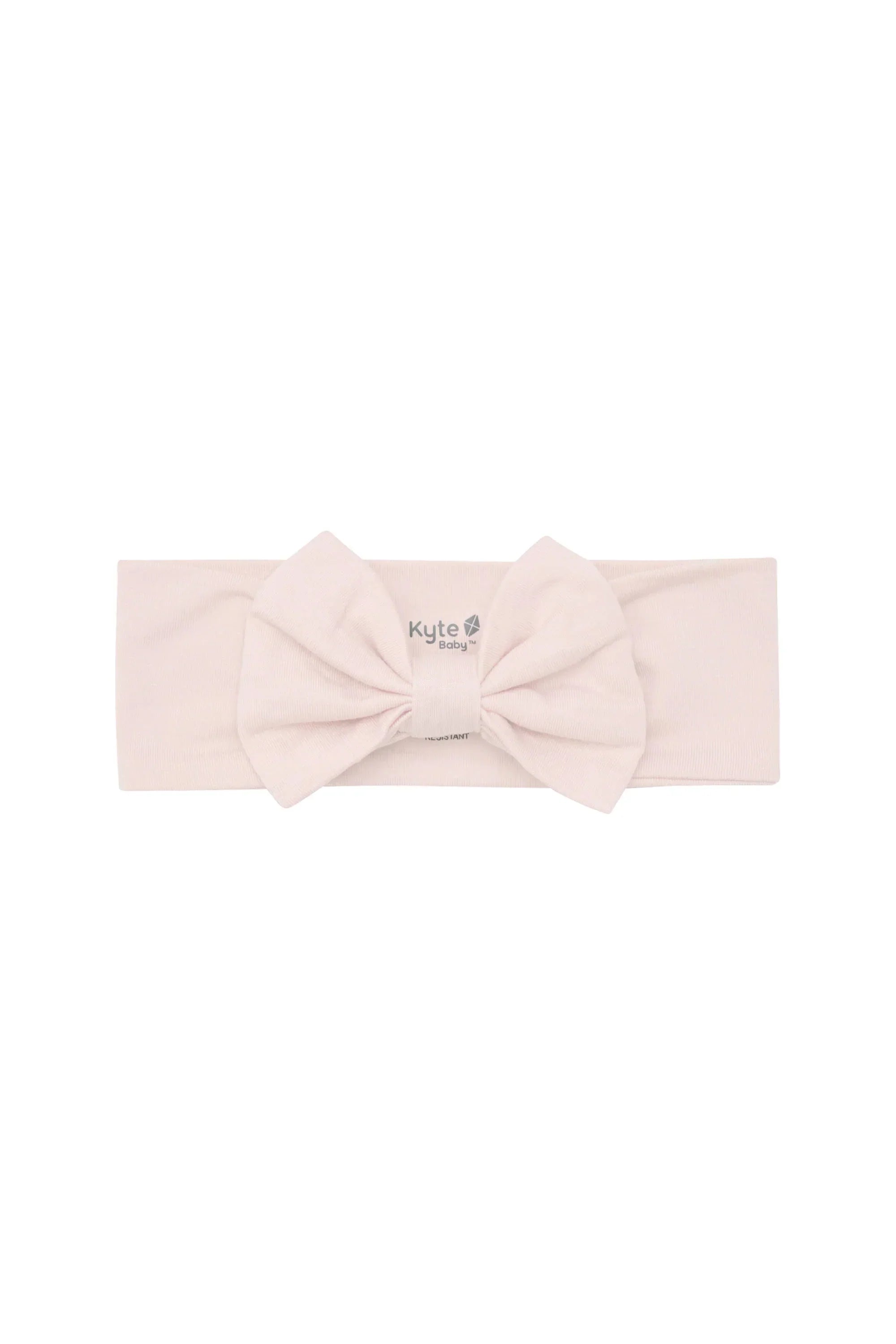 Bow Headband in Blush Secondary image