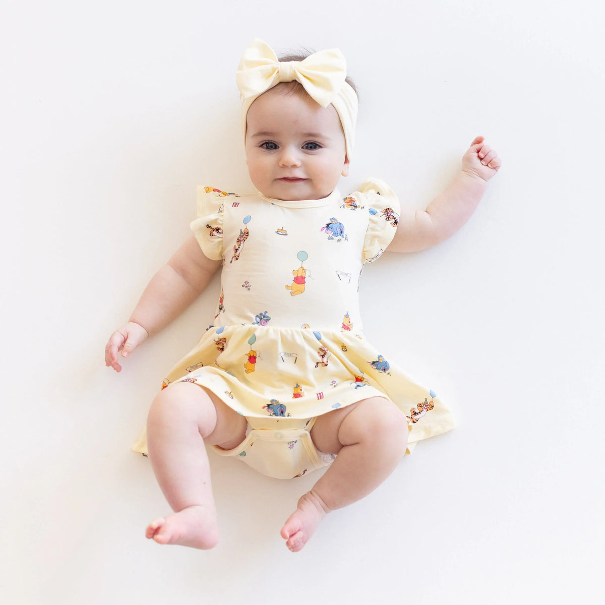 Twirl Bodysuit Dress in Winnie the Pooh Celebration Main image