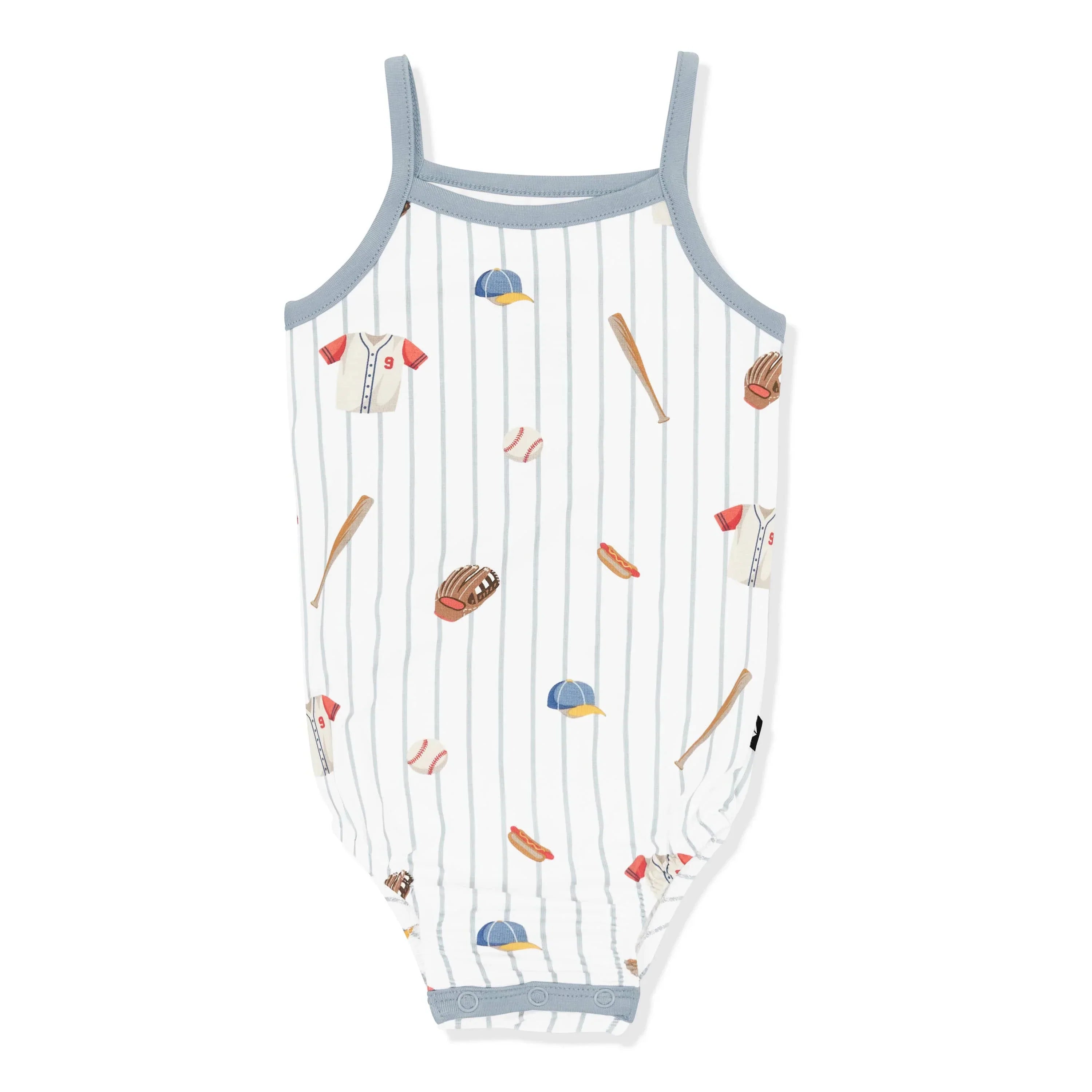 Spaghetti Strap Leotard in Home Run Secondary image