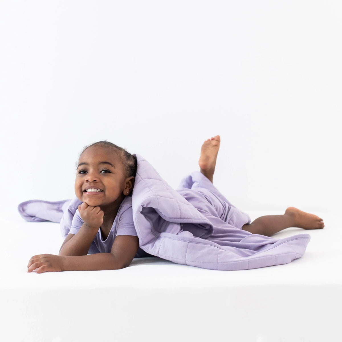 Toddler Blanket in Taro 2.5 Main image