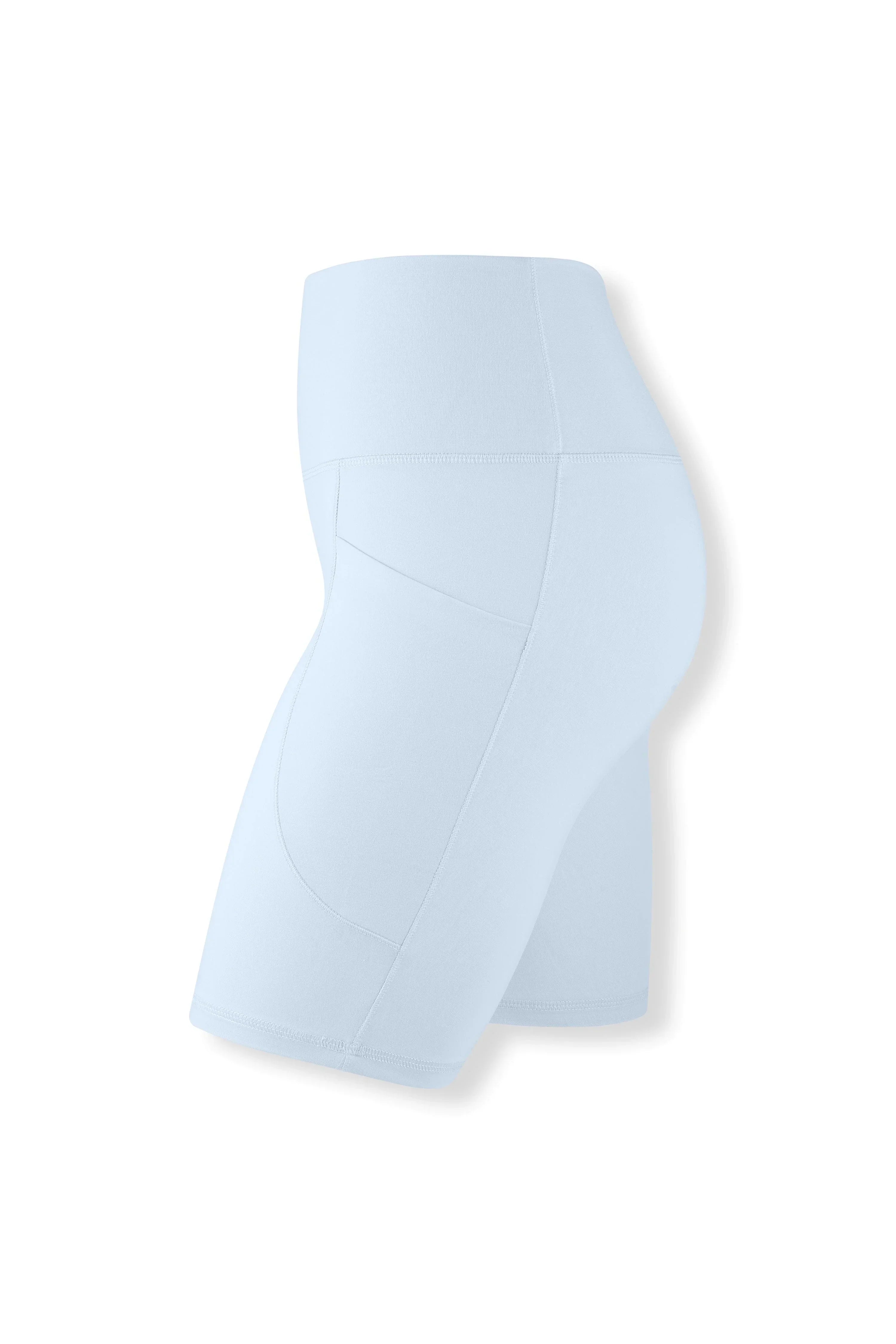 Bamboo Flex High Rise Biker Short in Breeze Secondary image