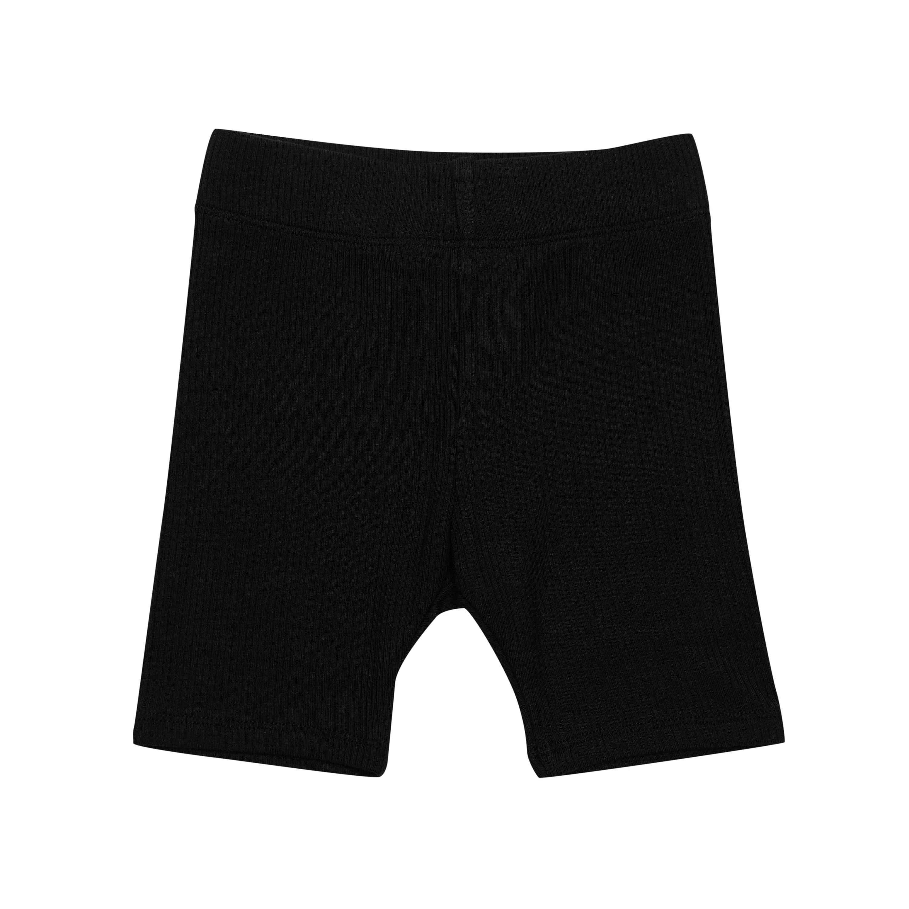 Ribbed Toddler Biker Shorts in Midnight Secondary image