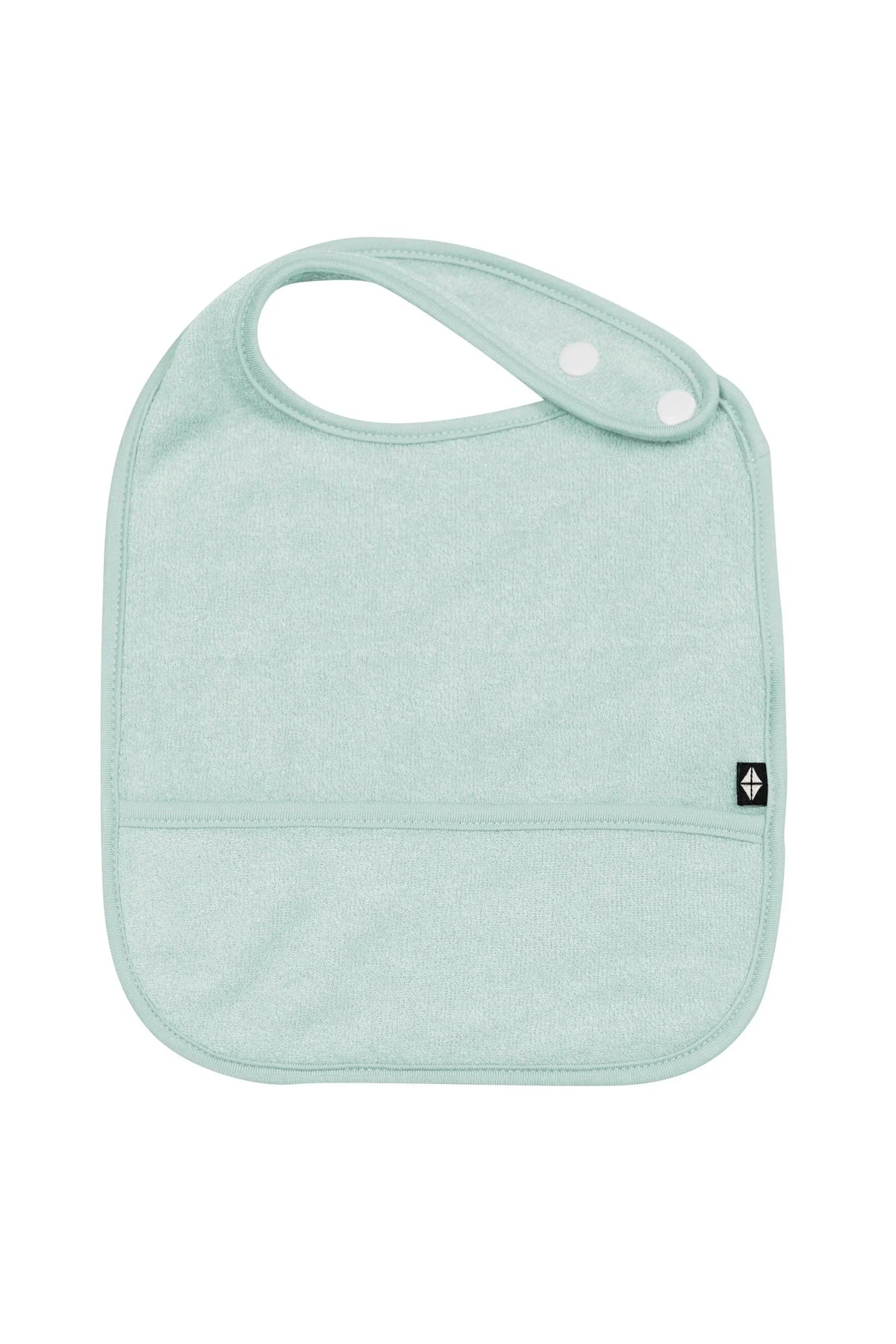 Terry Pocket Bib in Sage Main image