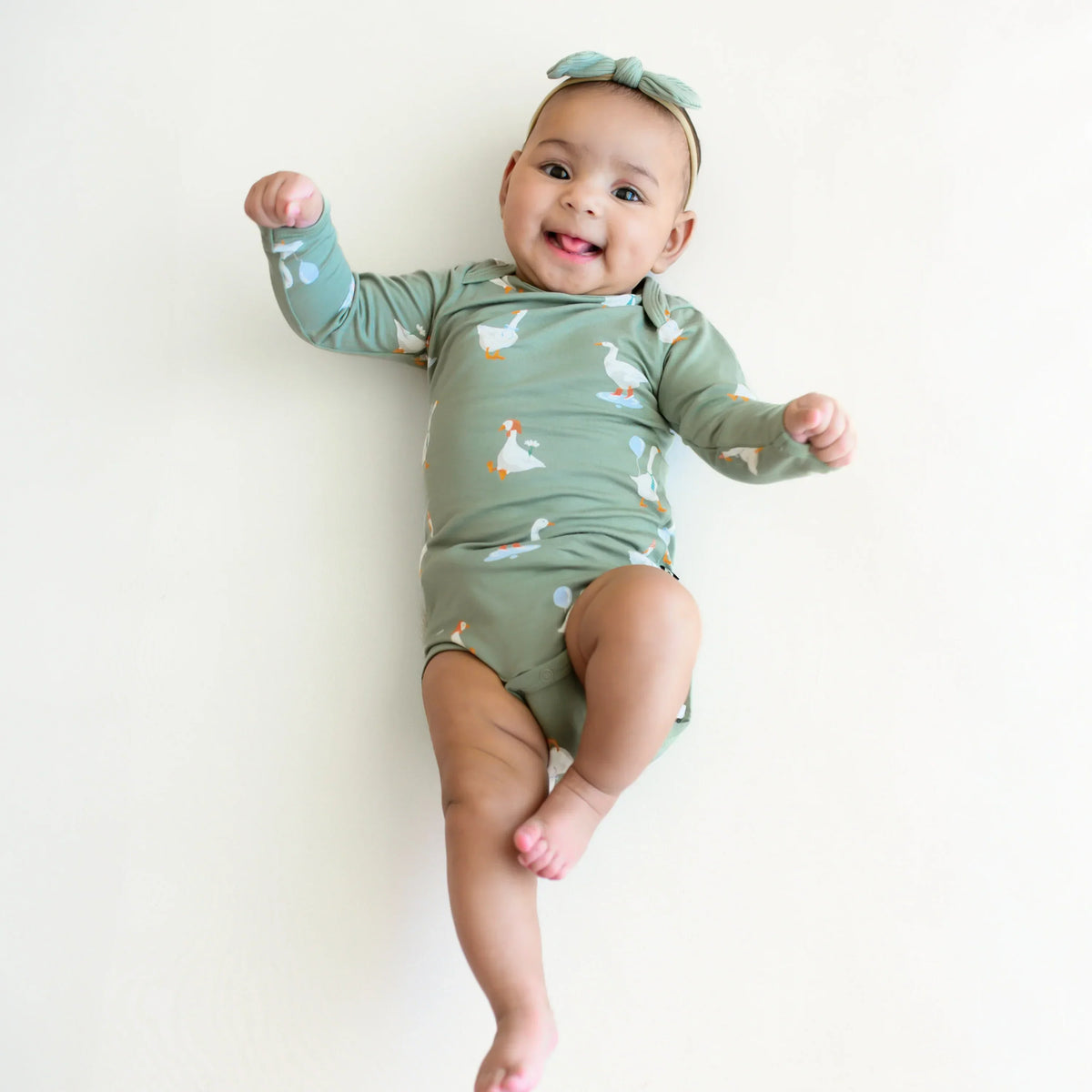 Long Sleeve Bodysuit in Silly Goose Main image