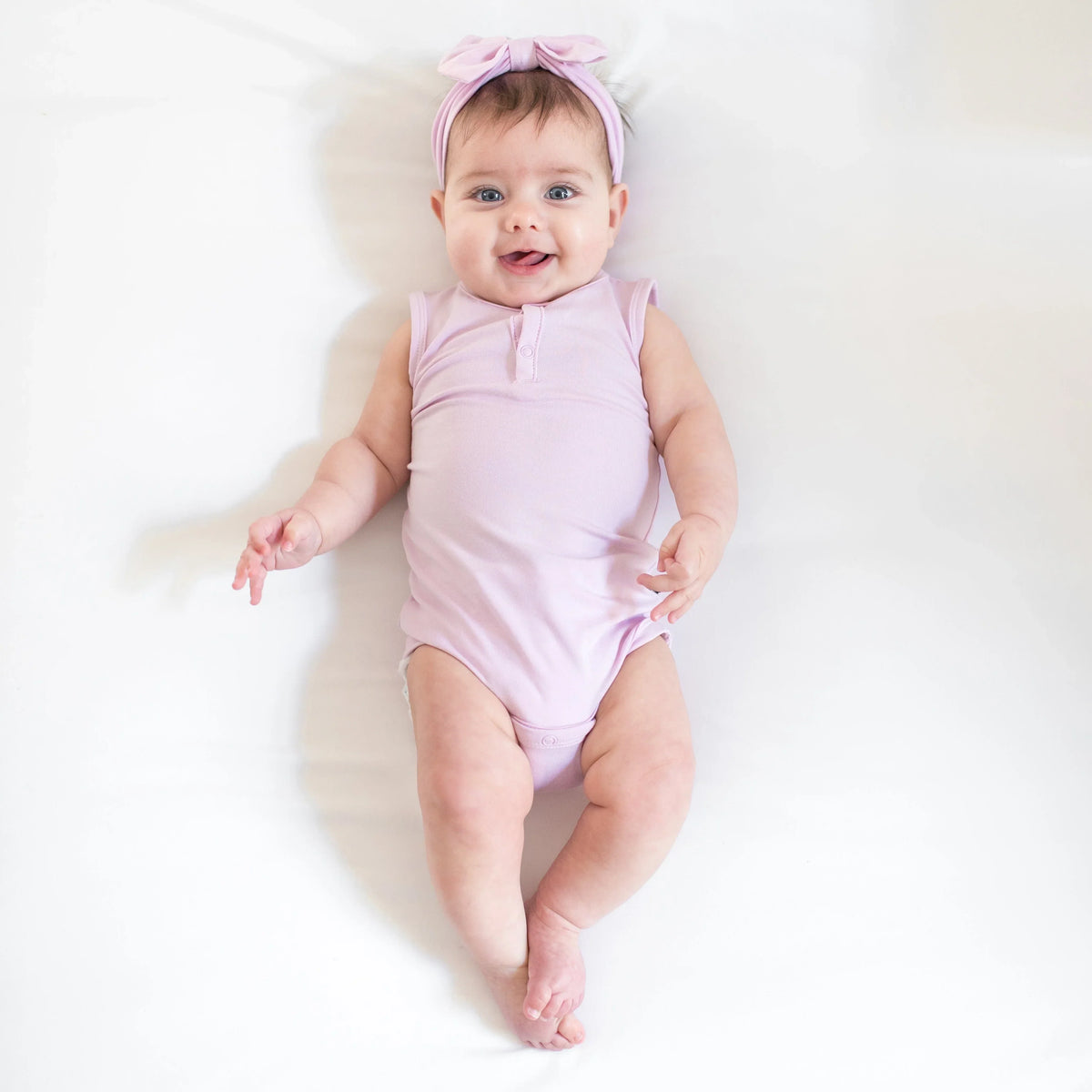 Sleeveless Bodysuit in Thistle Main image