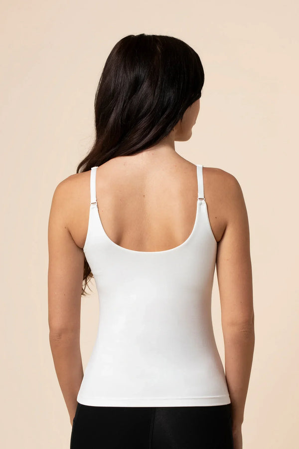 Women's Nursing Tank in Snow