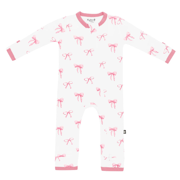 Zippered Romper in Bow
