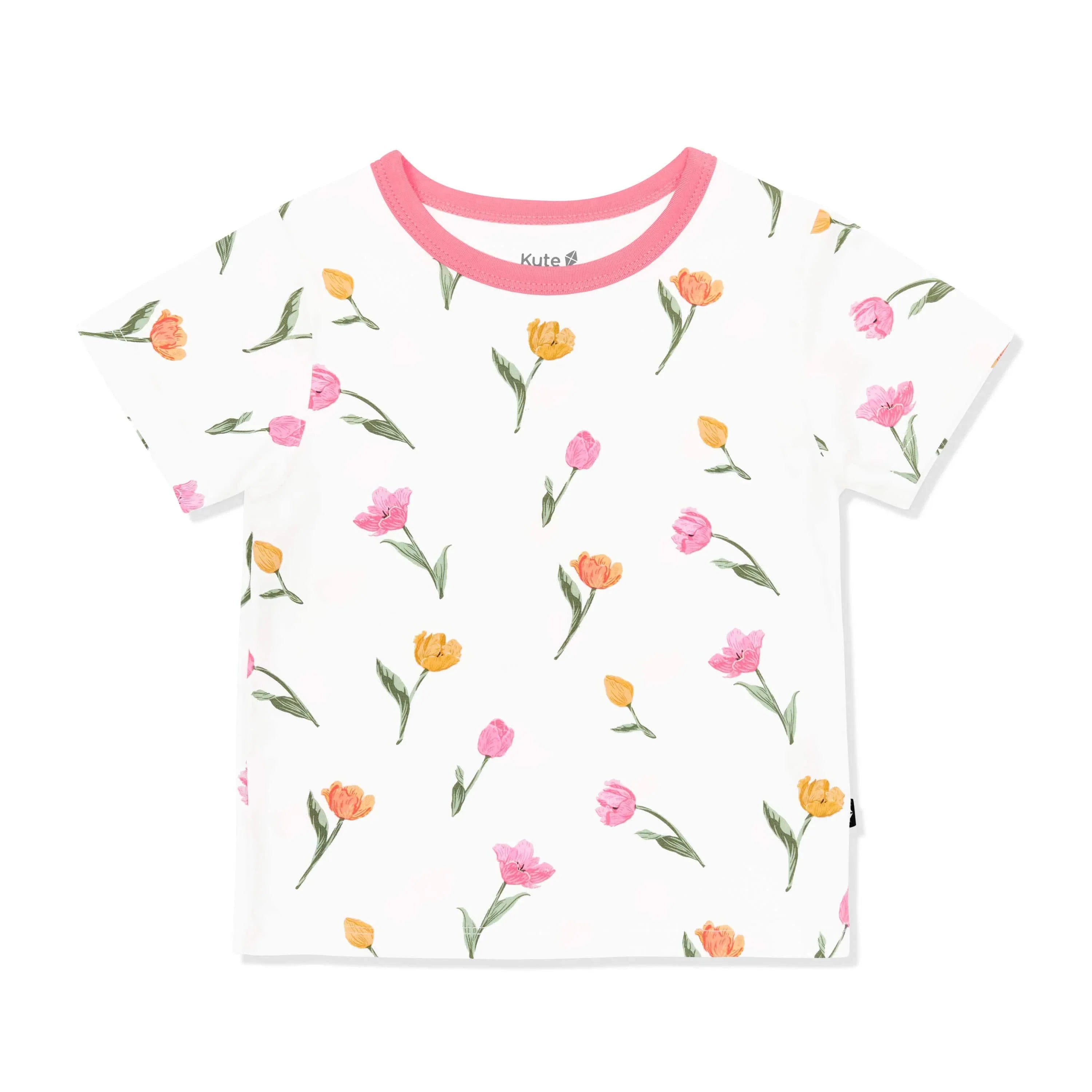Toddler Basic Tee in Tulip Secondary image