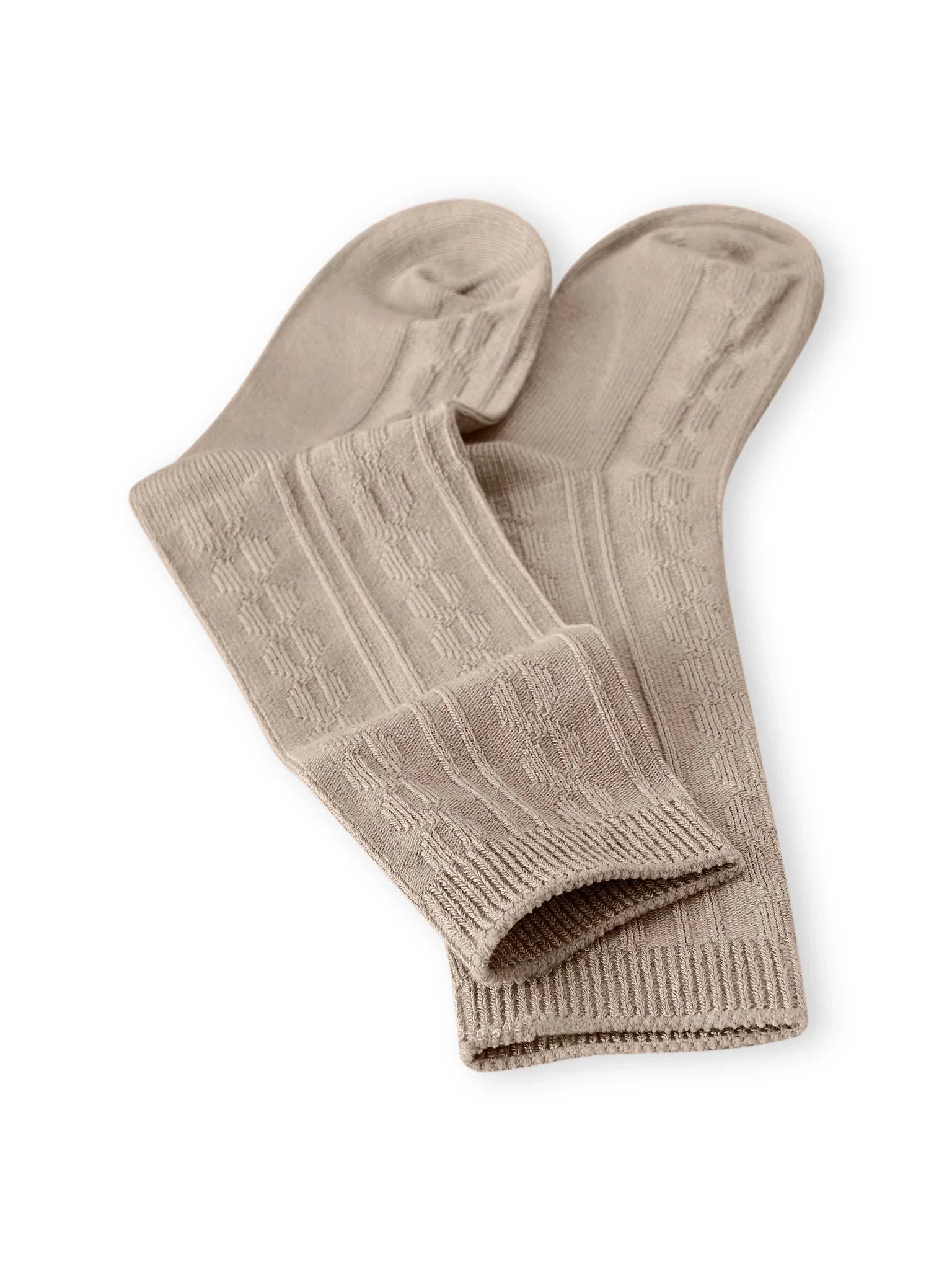 Knee High Socks in Bisque Secondary image