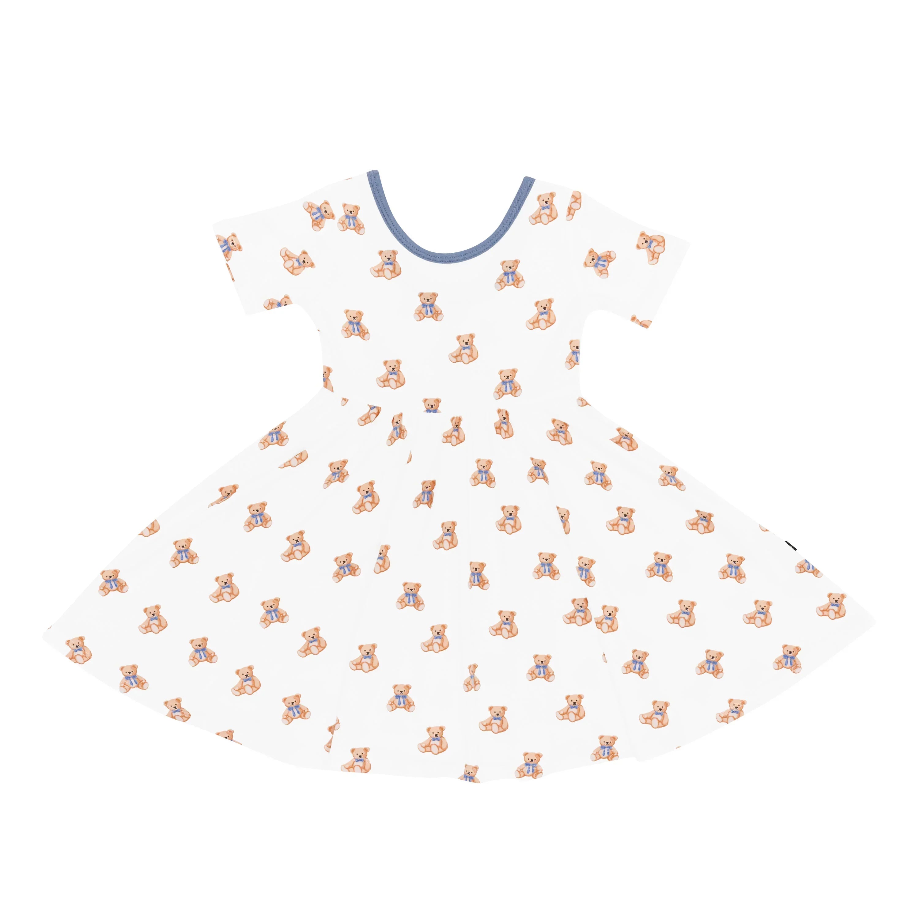 Twirl Dress in Teddy Bear Secondary image