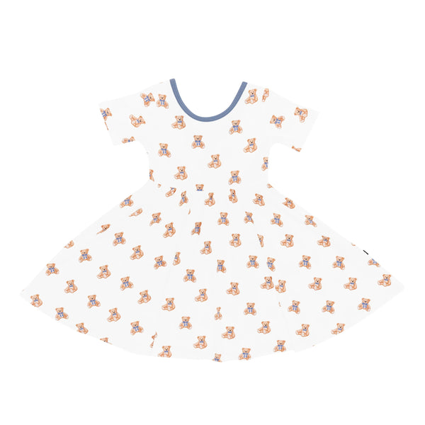 Twirl Dress in Teddy Bear