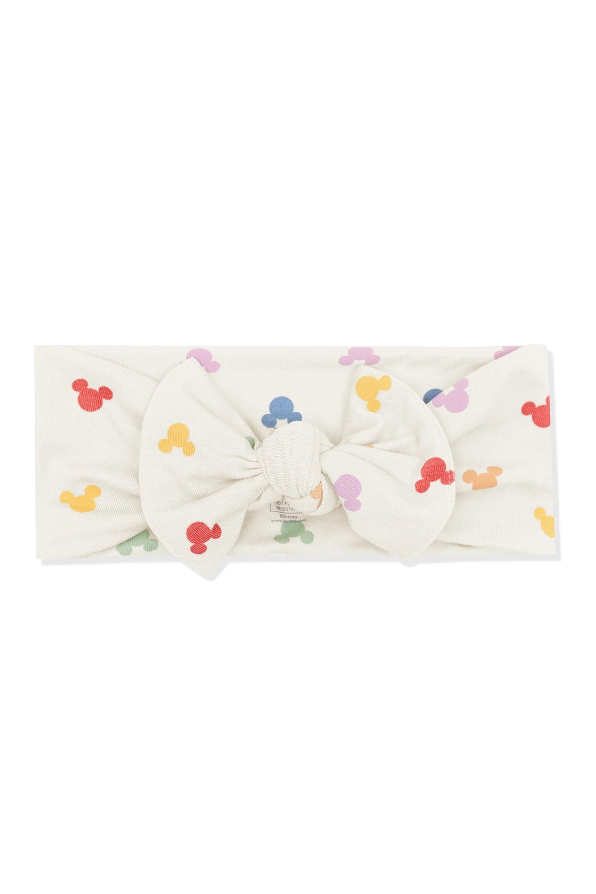 Knotted Bow Headband in Pastel Mickey Mouse Main image